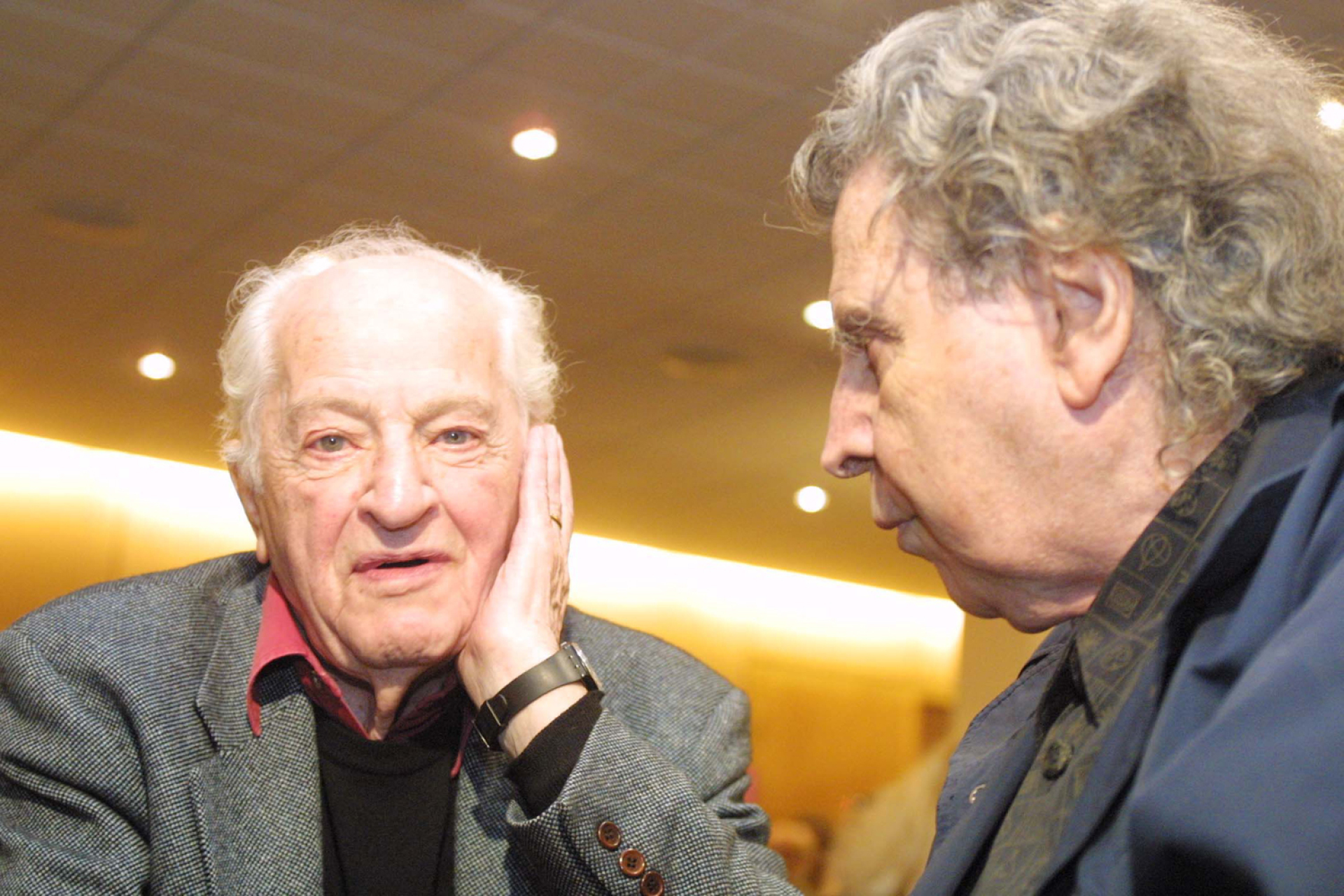 Μίκης Θεοδωράκης & Ζιλ Ντασέν © Eurokinissi / Γιώργος Κονταρίνης