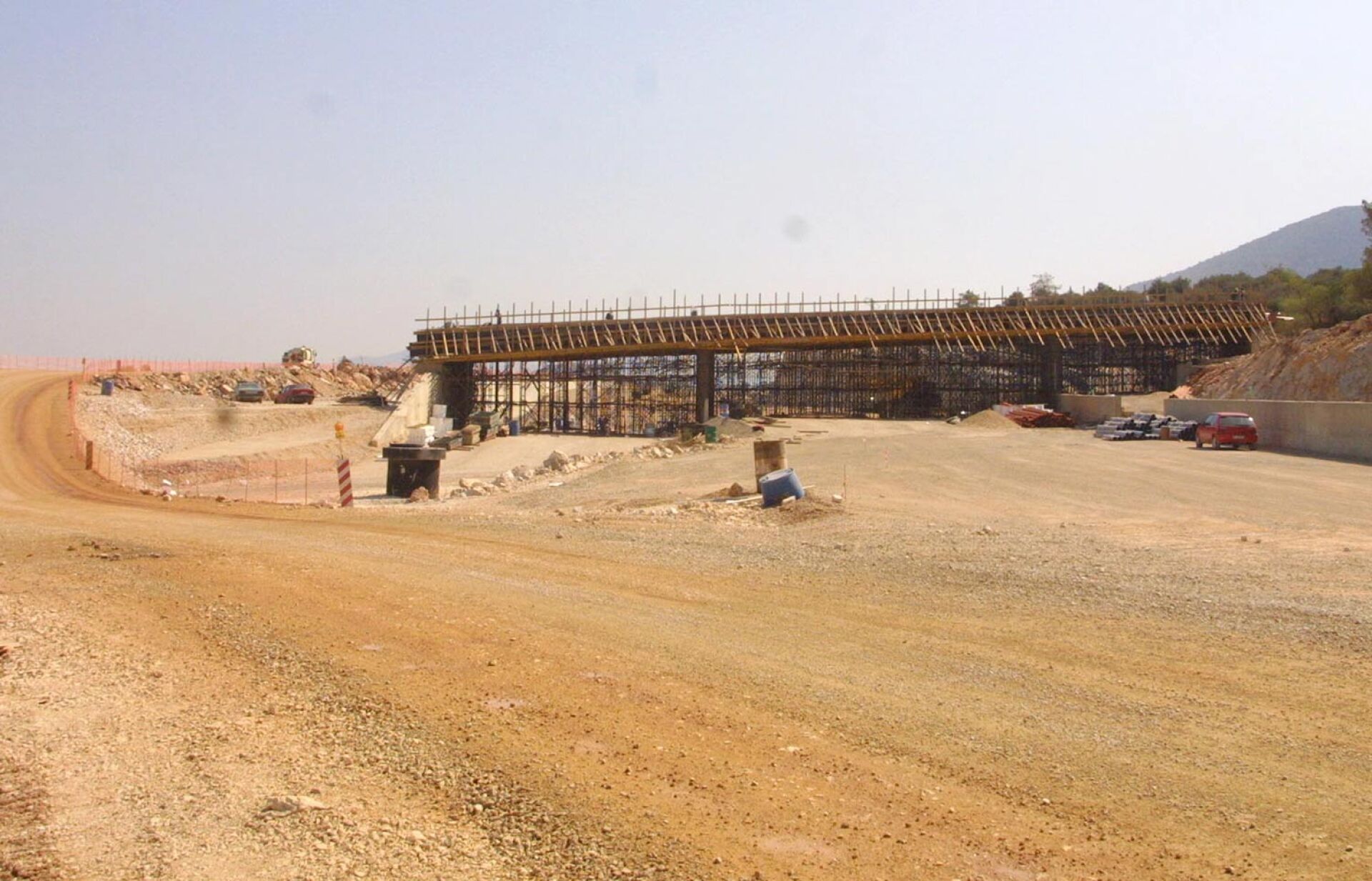 έργα στην Αττική Οδό, 10/07/2001