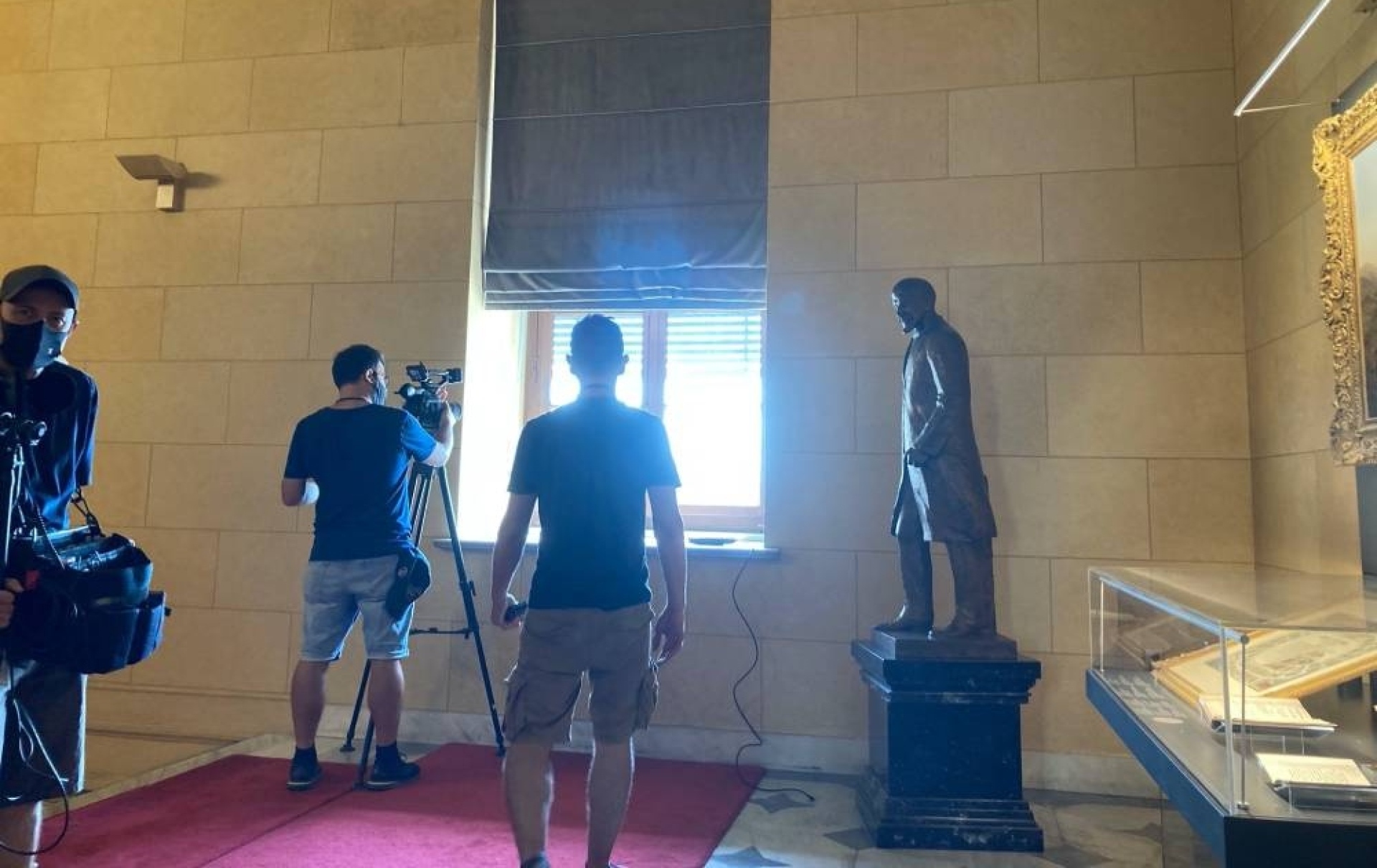 Άγαλμα του Ελευθέριου Βενιζέλου στην Βουλή