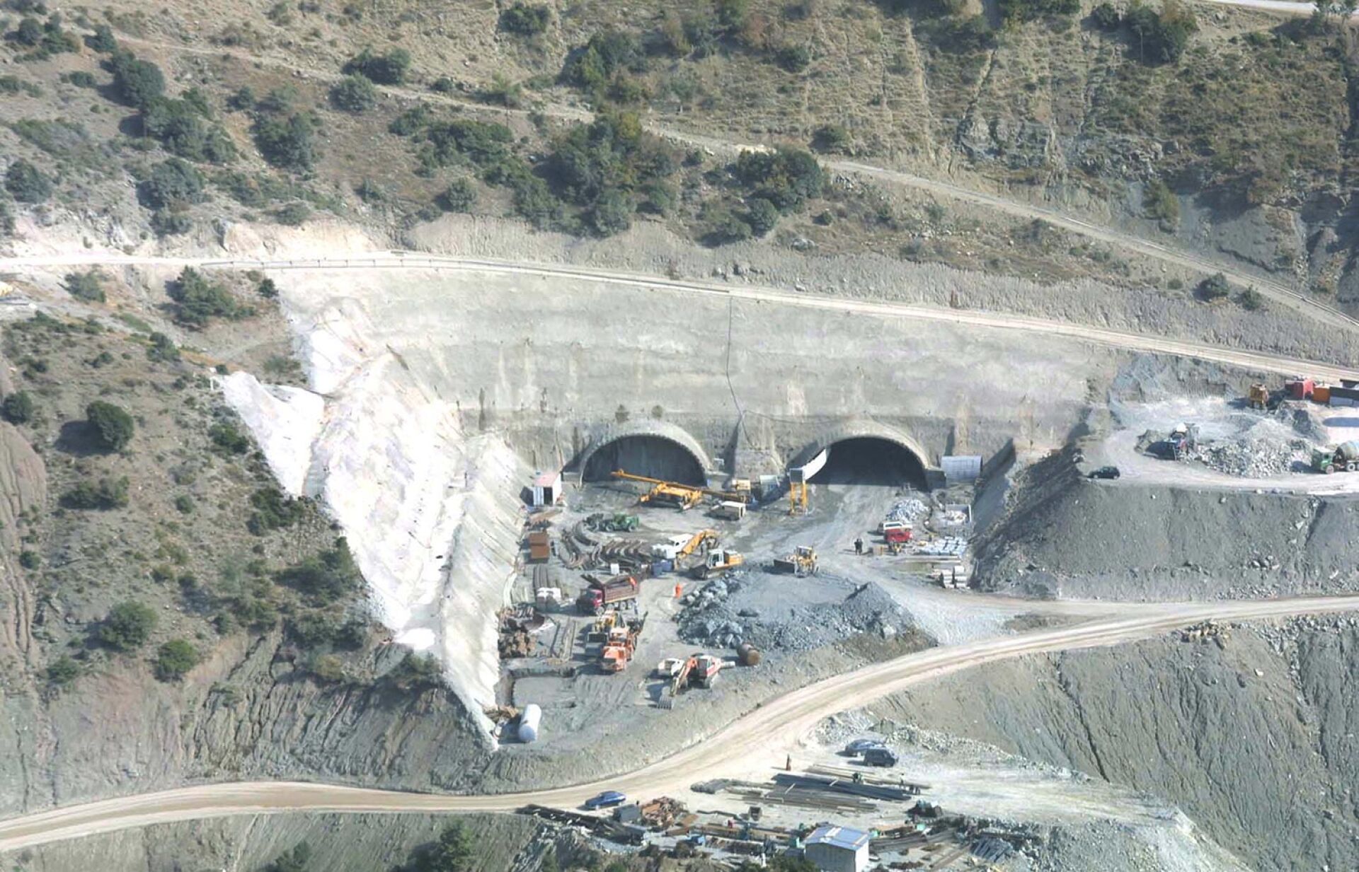 Ιωάννινα Έργα στο Βοτονόσι, Ανήλιο / Επίσκεψη του ΥΠΕΧΩΔΕ κ. Κ. Λαλιώτη στα έργα στην Εγνατία Οδό