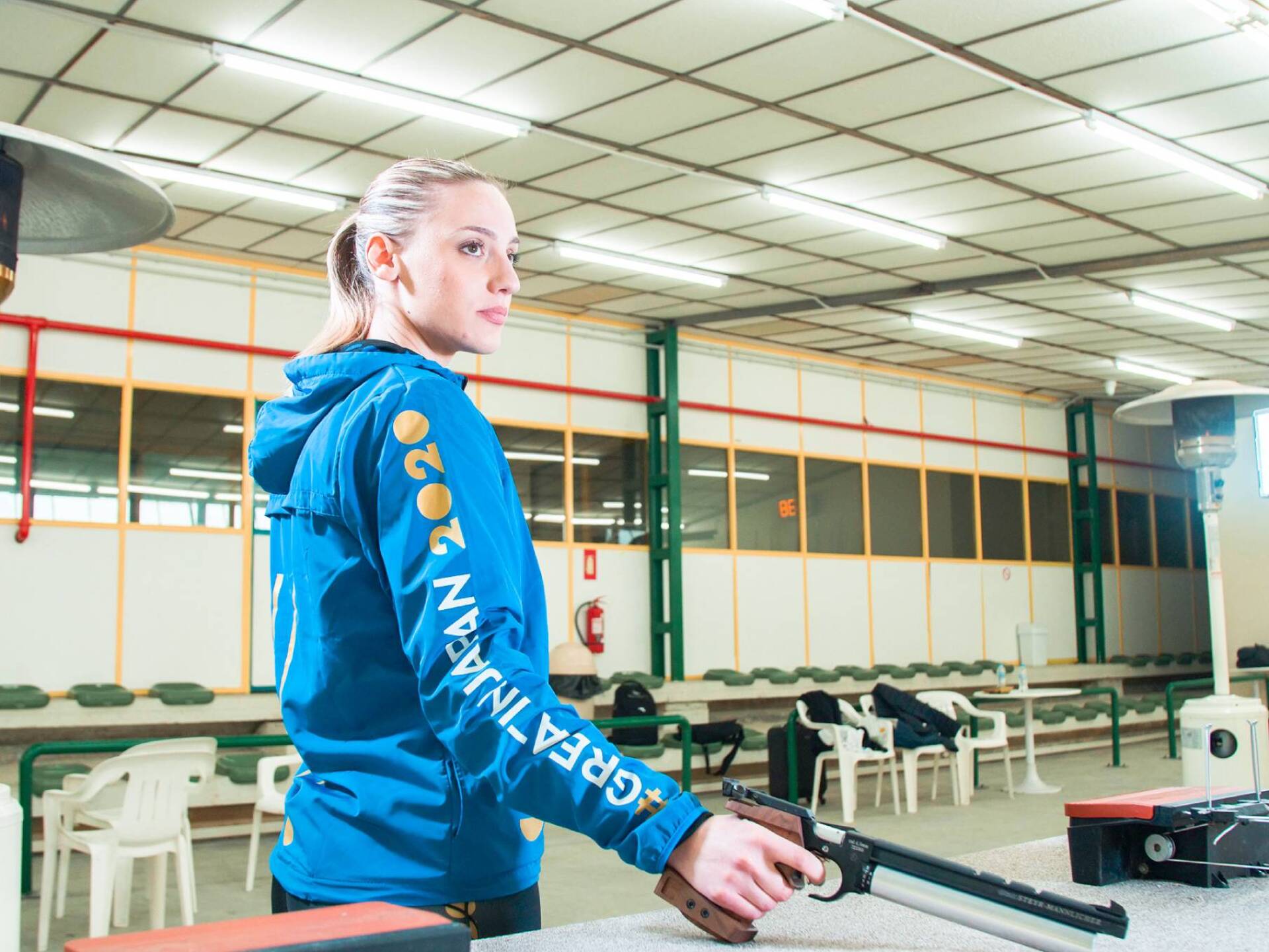 Η Ολυμπιονίκης στην σκοποβολή, Άννα Κορακάκη