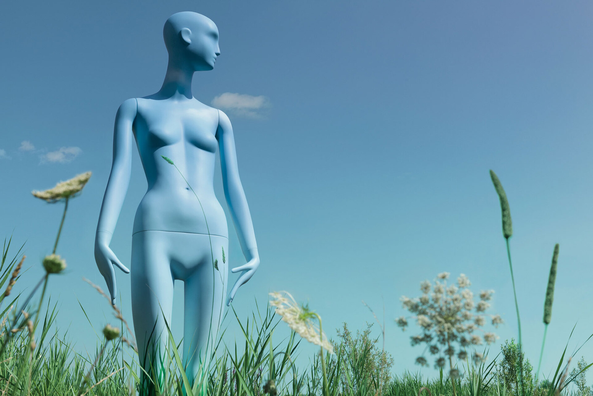 Κούκλες βιτρίνας από βιώσιμα υλικά 