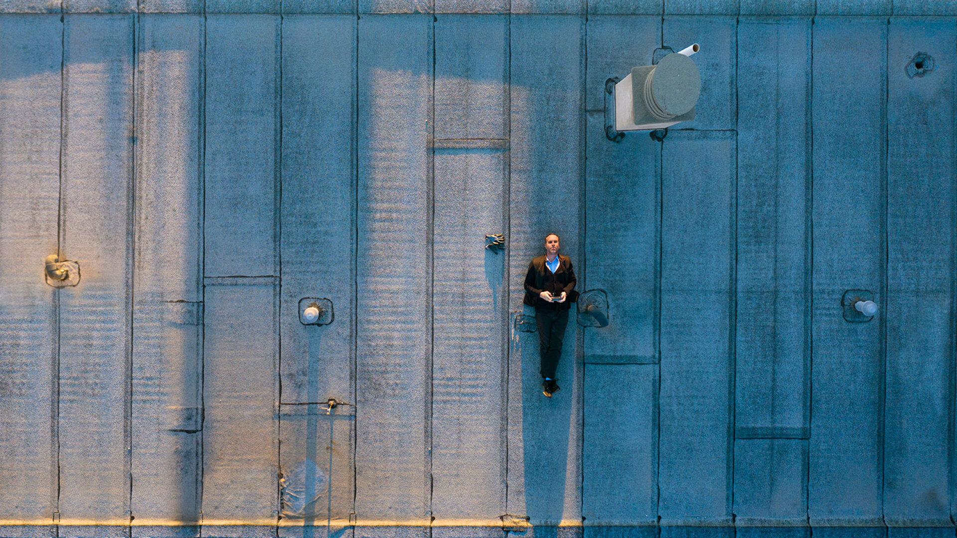 Αυτοπορτέτο του Γιώργη Γερόλυμπου με drone