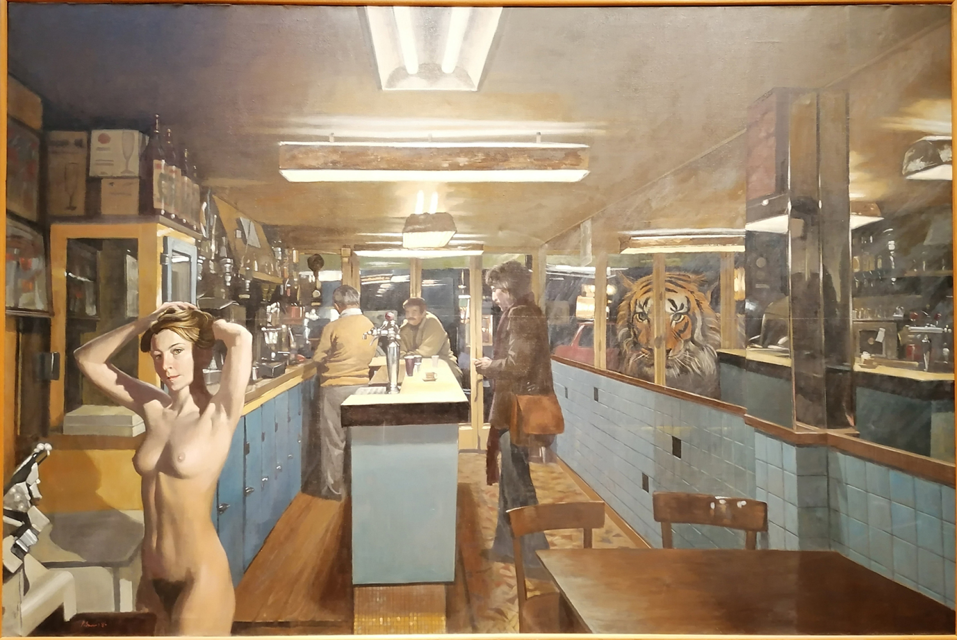 Παρισινό Μπαρ, έργο του Παύλου Σάμιου