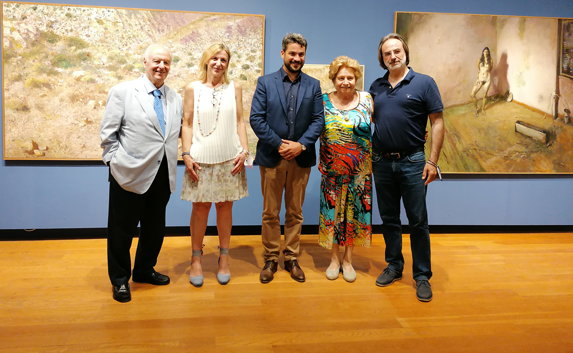 Αντώνης Χατζηιωάννου, Ελισάβετ Πλέσσα, Παναγιώτης Σημανδηράκης, Αζια Χατζηιωάννου, Δημήτρης Ανδρεαδάκης