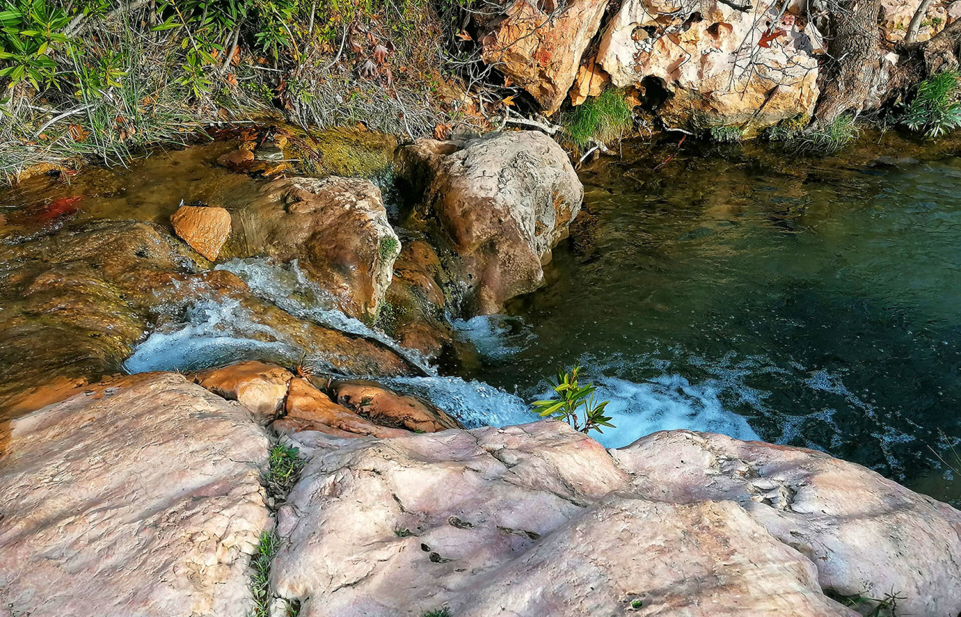 Λιμνούλα στο ρέμα Βαλανάρη