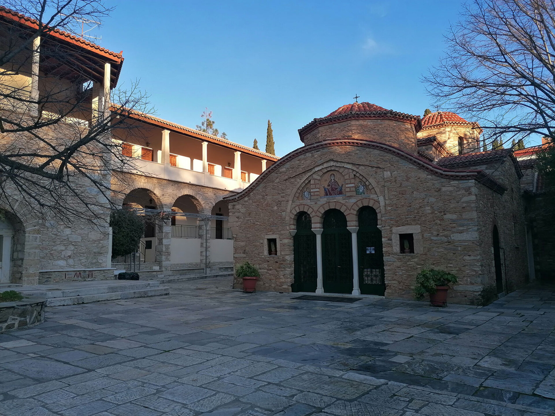 Το Καθολικό της Μονής Πεντέλης