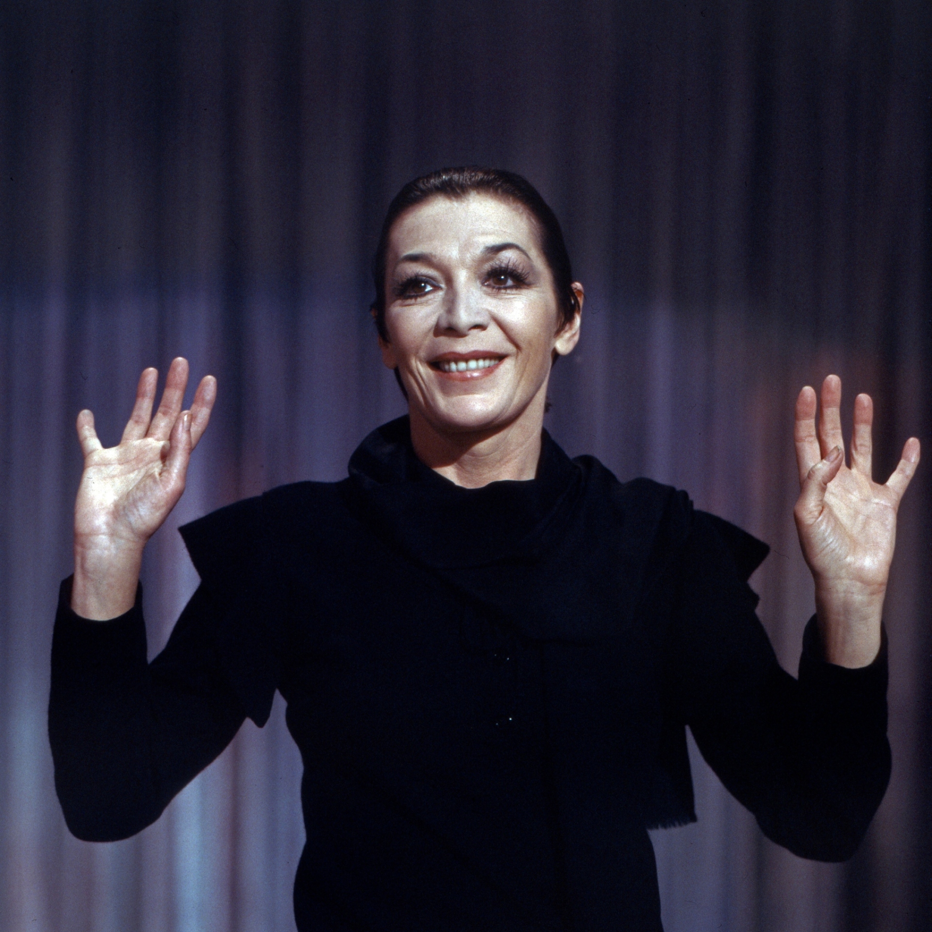 Η Juliette Greco το 1990