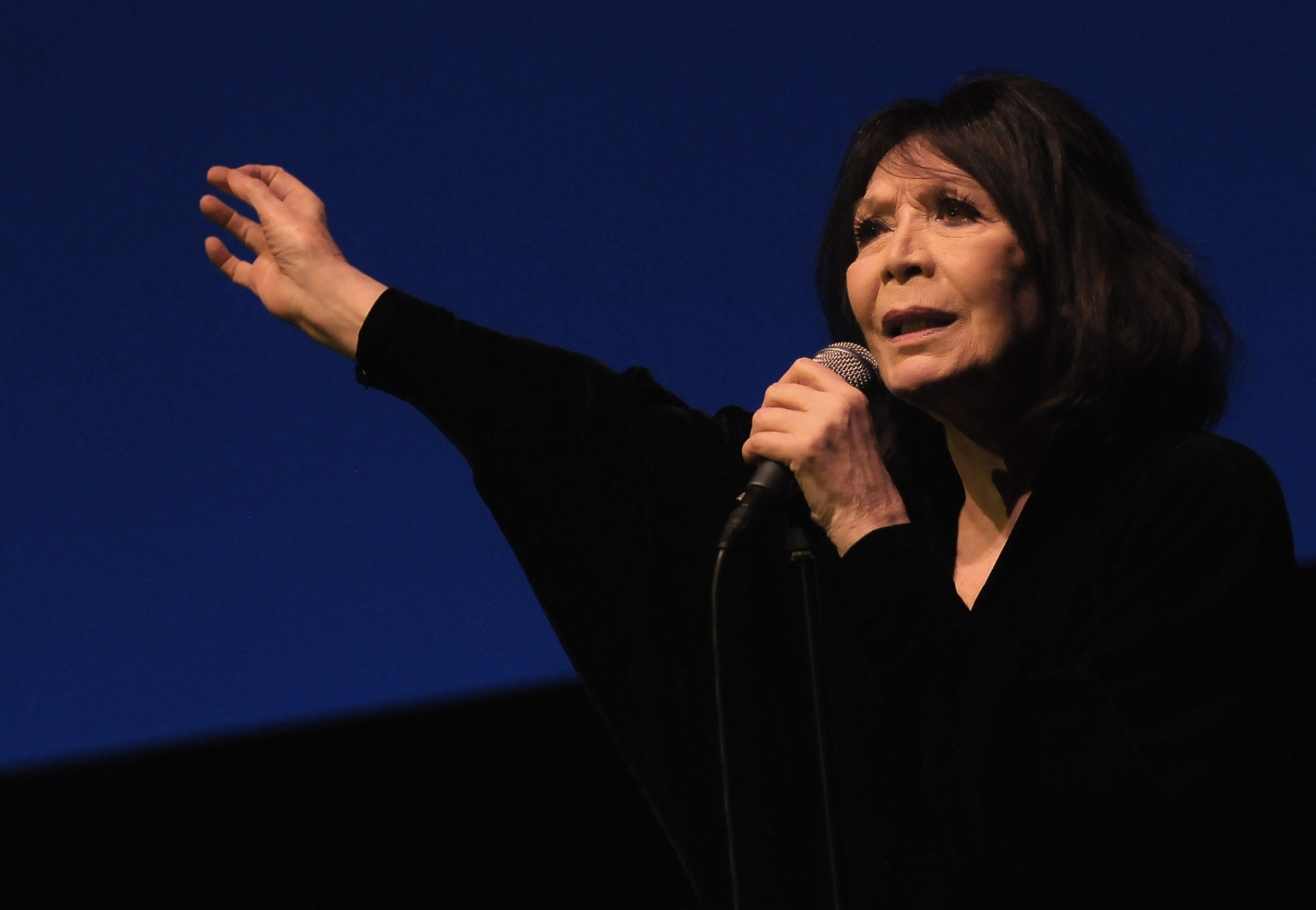 Η Juliette Greco στη «La Milanesiana 2009»