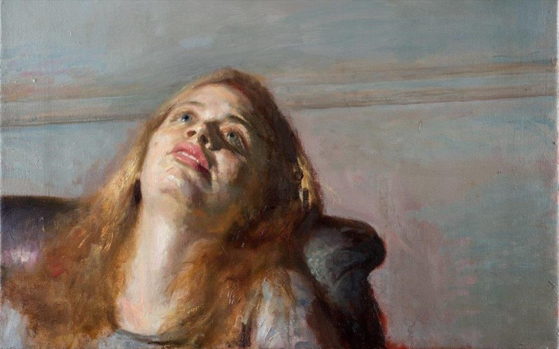 Γιώργος Ρόρρης, Γυναίκα που κοιτάζει ψηλά, 2014