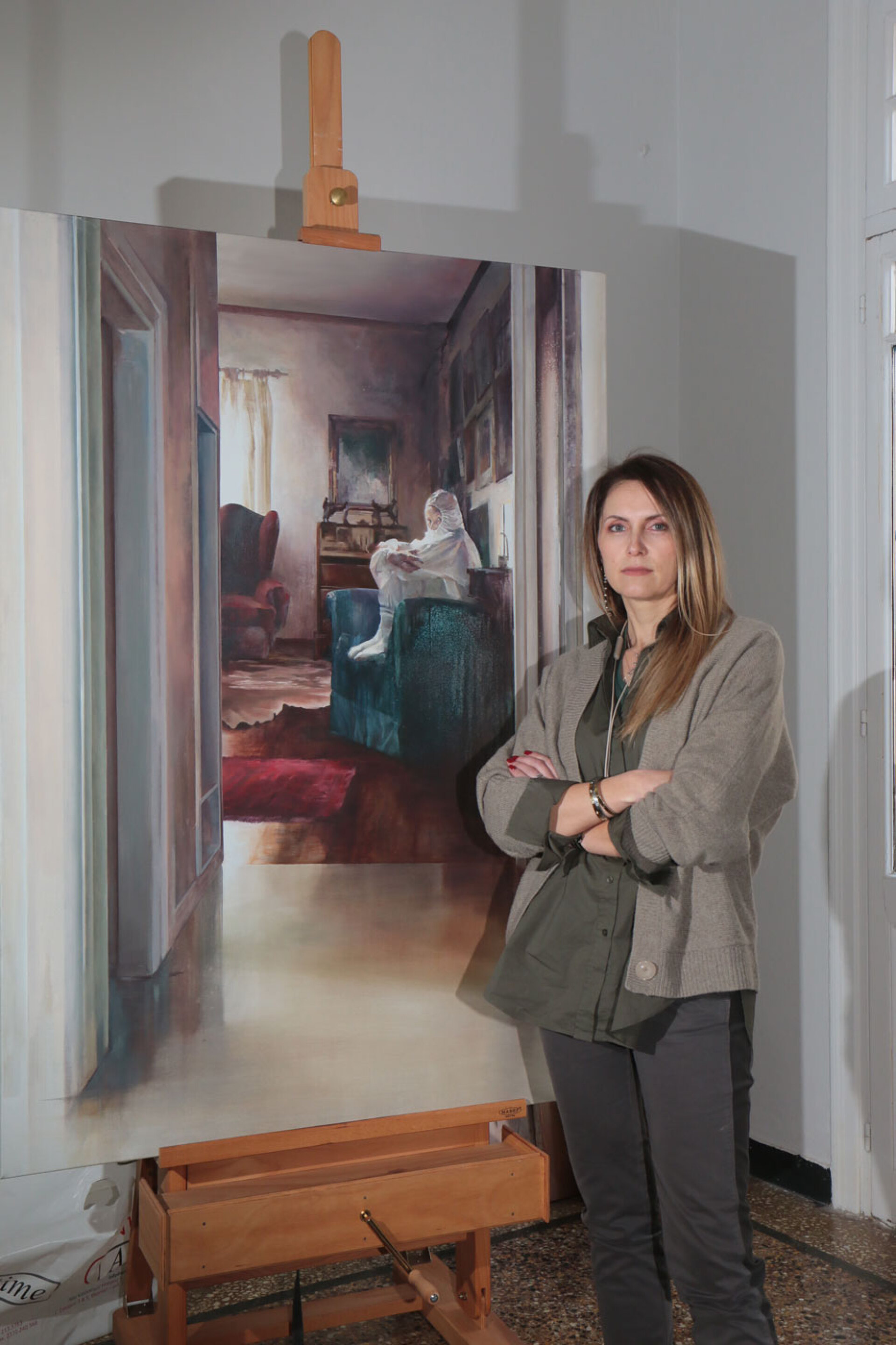 Η καλλιτέχνης Ιρίνα Κουζμένκο