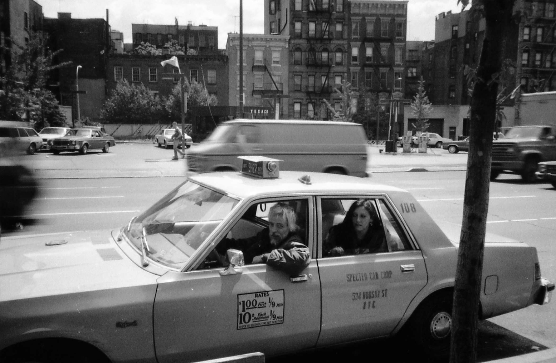 Η Kate και ο Πητ Κουτρουμπούσης  στη Νέα Υόρκη, 1983