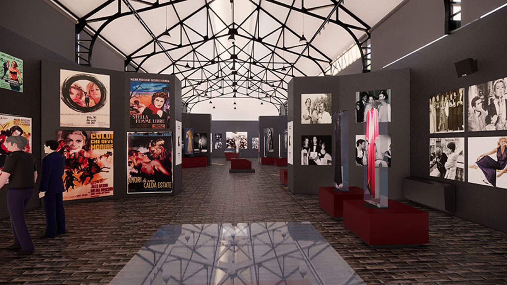 Φωτορεαλιστικές απεικονίσεις του χώρου της έκθεσης «Να με θυμάσαι και να μ’ αγαπάς» στην Τεχνόπολη