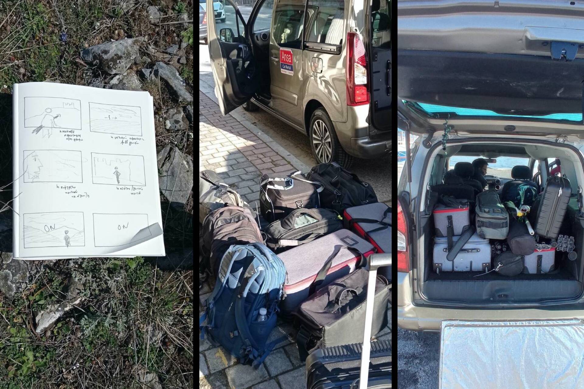 Γυρίσματα για την τηλεοπτική σειρά «Καταστροφές και Θρίαμβοι»