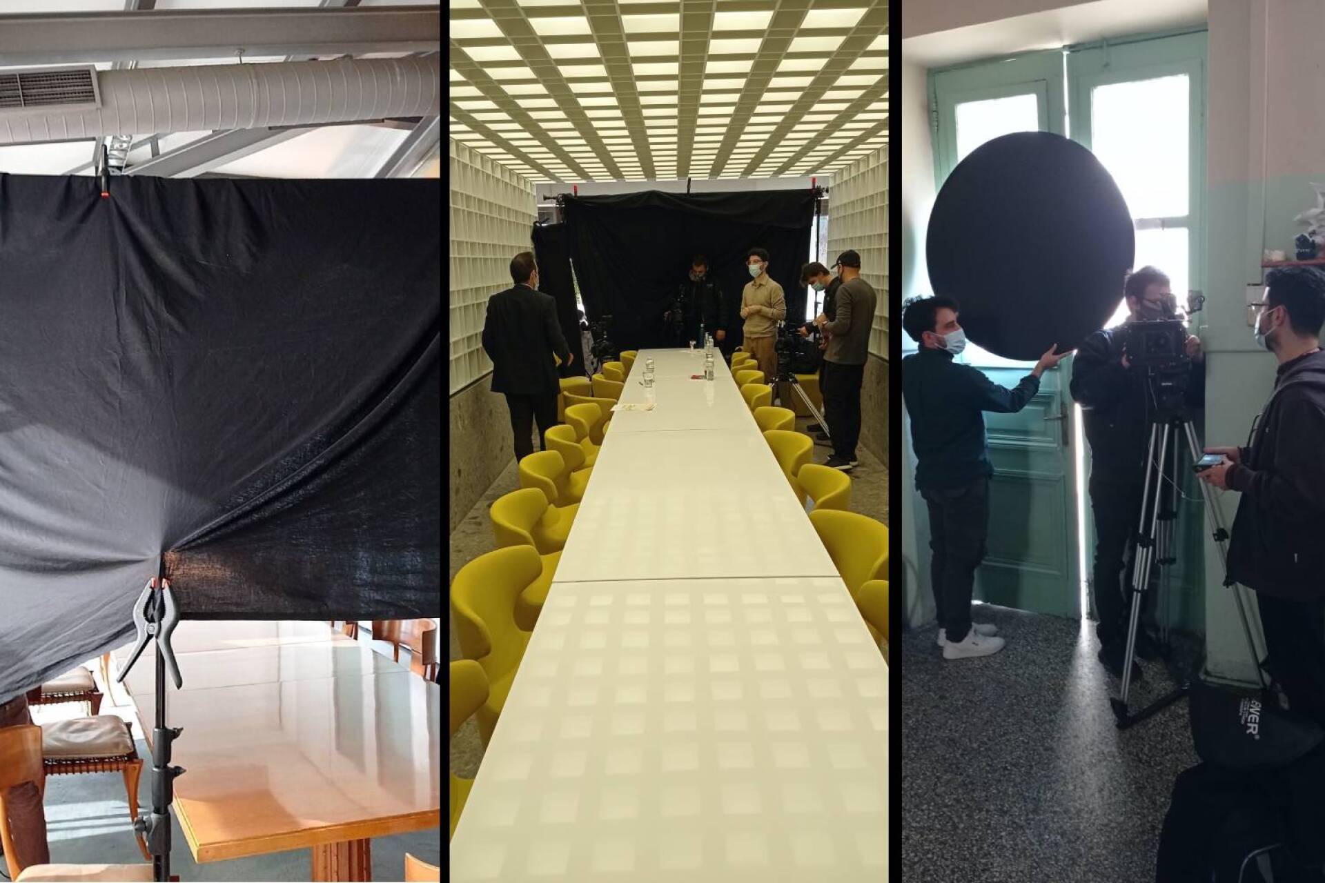 Γυρίσματα για την τηλεοπτική σειρά «Καταστροφές και Θρίαμβοι»