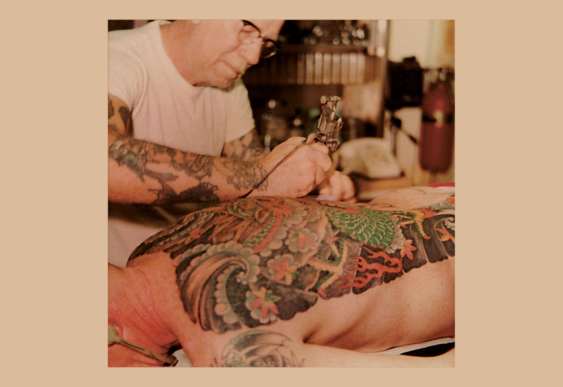 Norman Collins tattooing