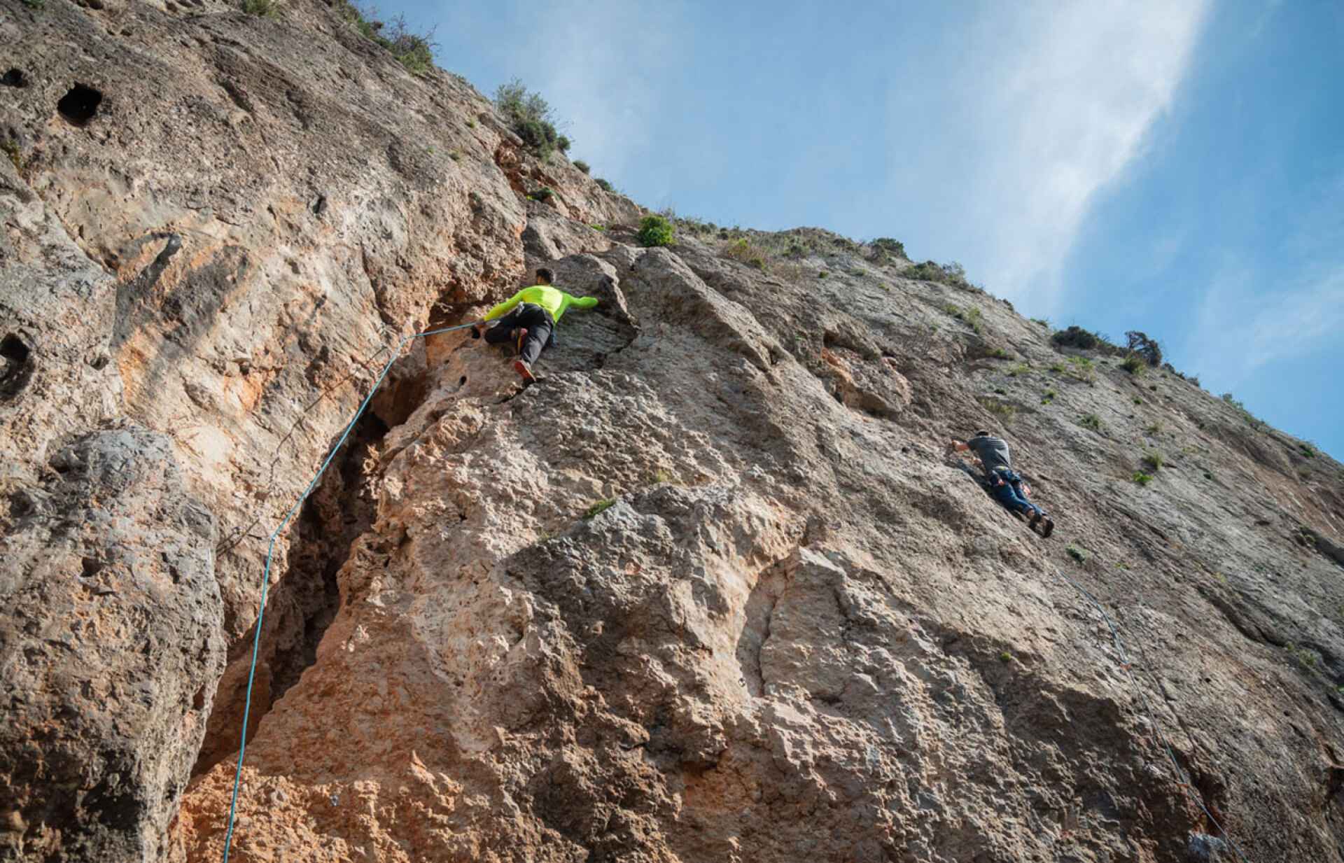Αναρρίχηση στην Πάρνηθα