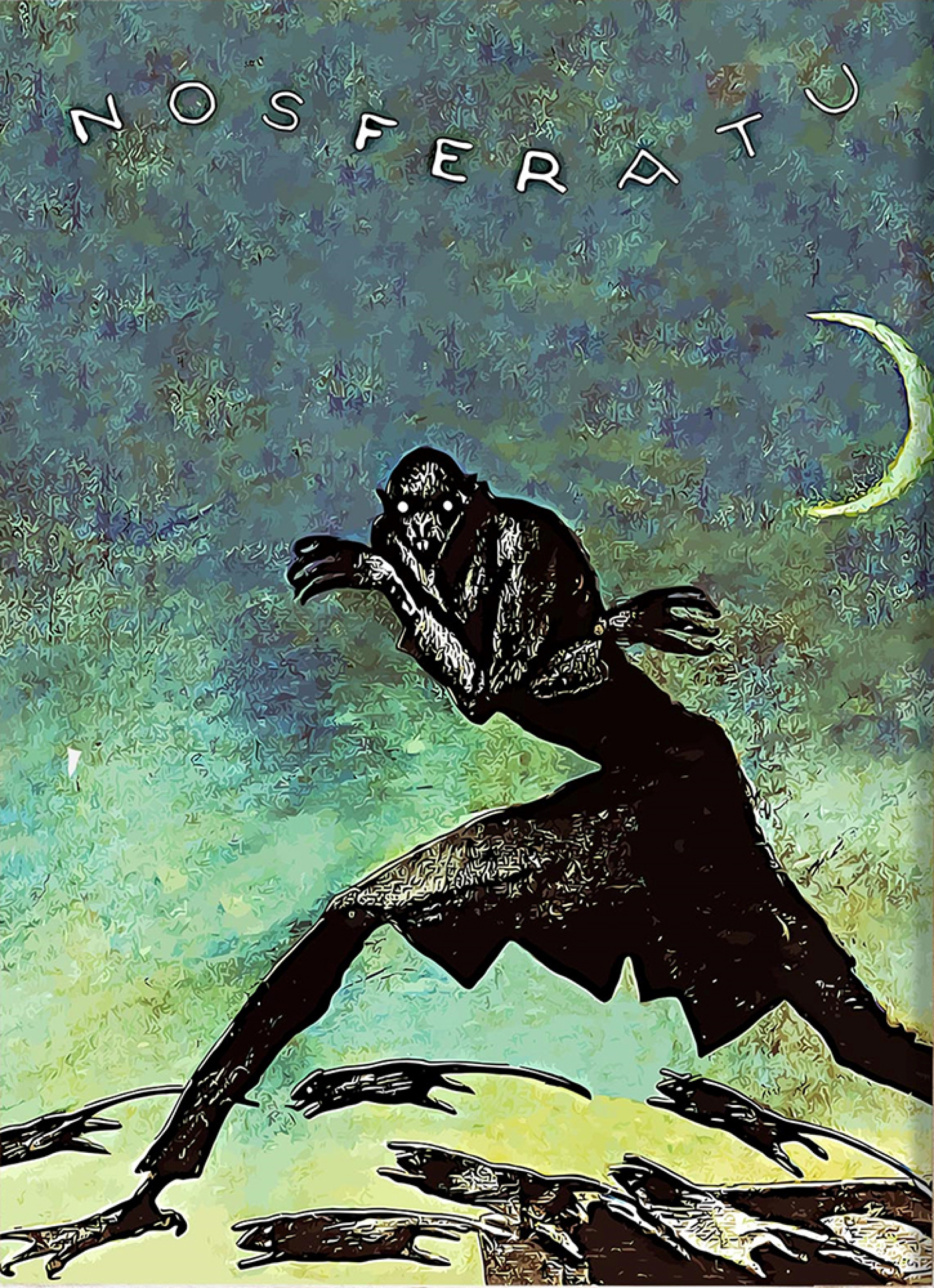 Η αφίσα του «Νοσφεράτου» του Murnau που θα παρουσιάσει ο Μάνος Κιτσικόπουλος στον Κήπο του Μεγάρου