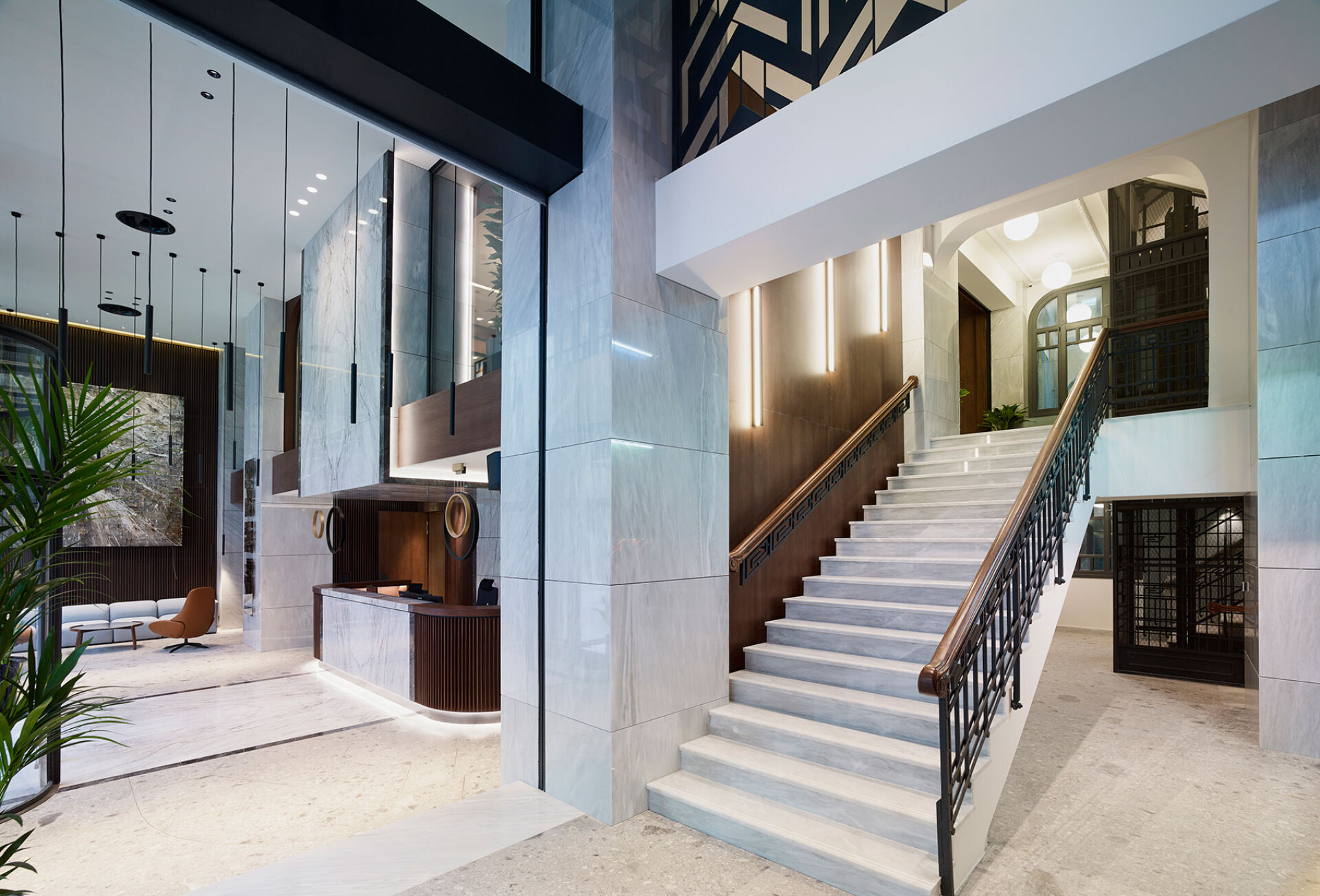 Η είσοδος των γραφείων της PRODEA στην οδό Χρυσοσπηλιωτίσσης