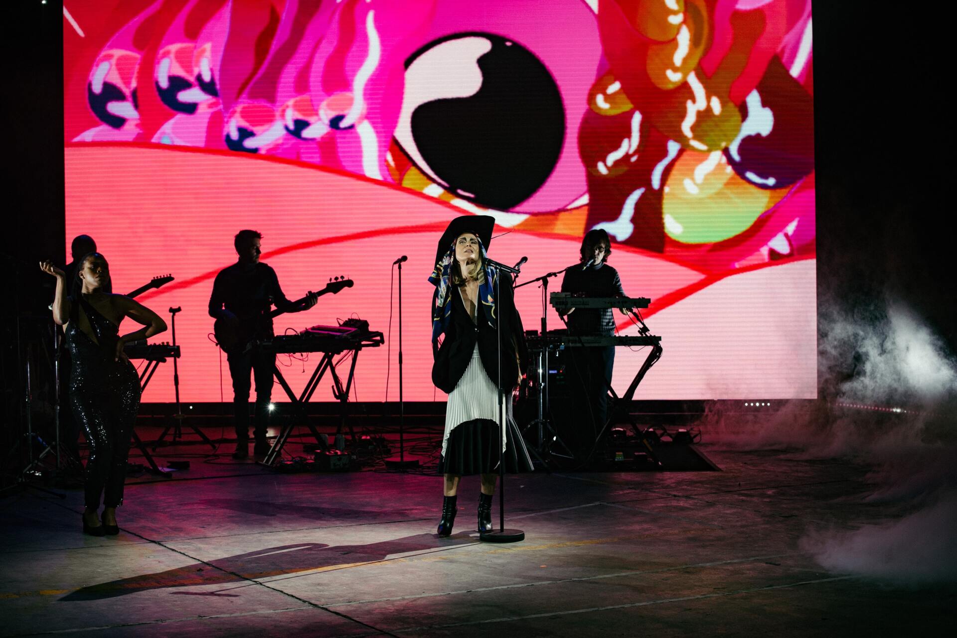 Στιγμιότυπο από το live stream της Roisin Murphy στο Mixcloud