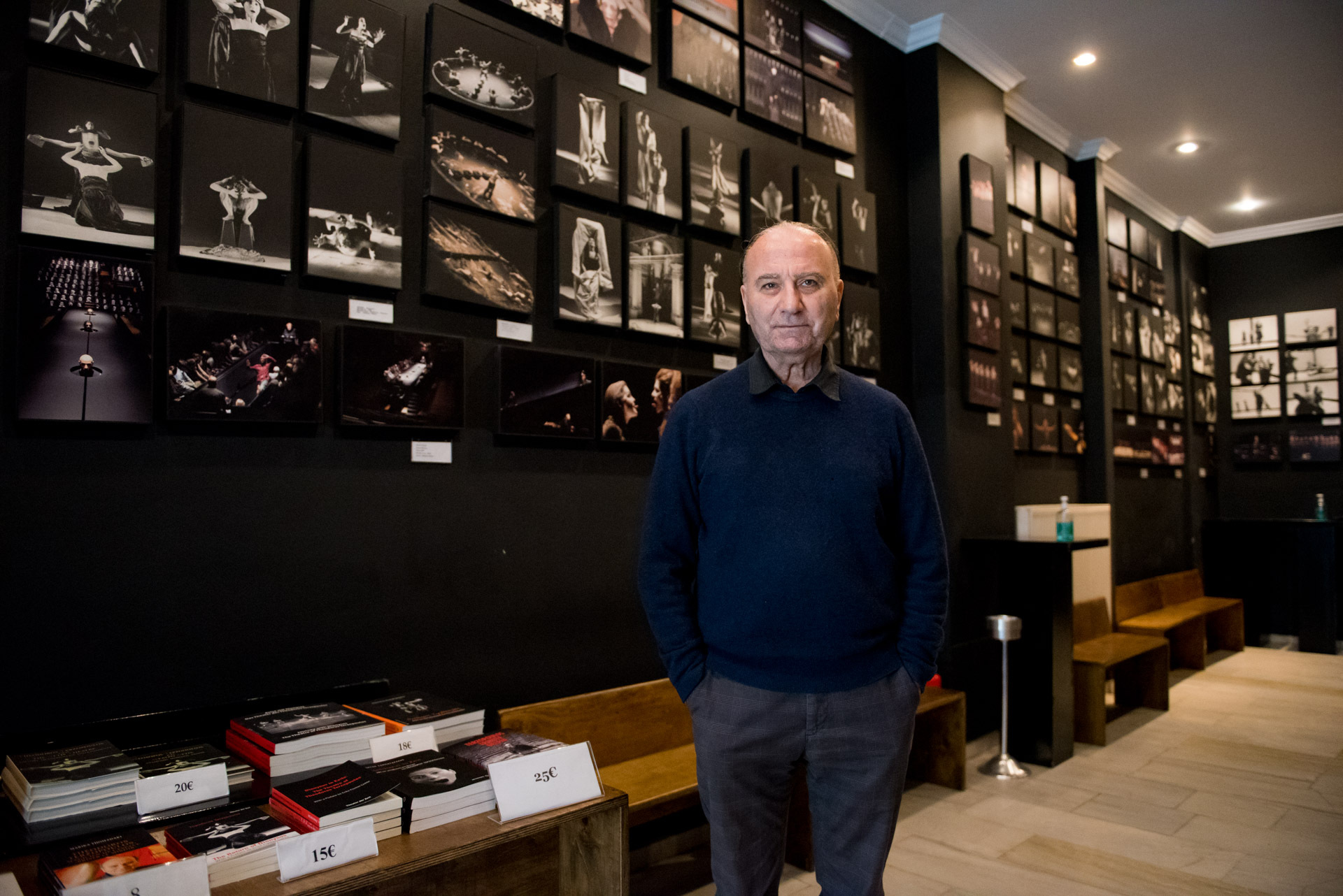 Ο Θεόδωρος Τερζόπουλος στο θέατρο Άττις