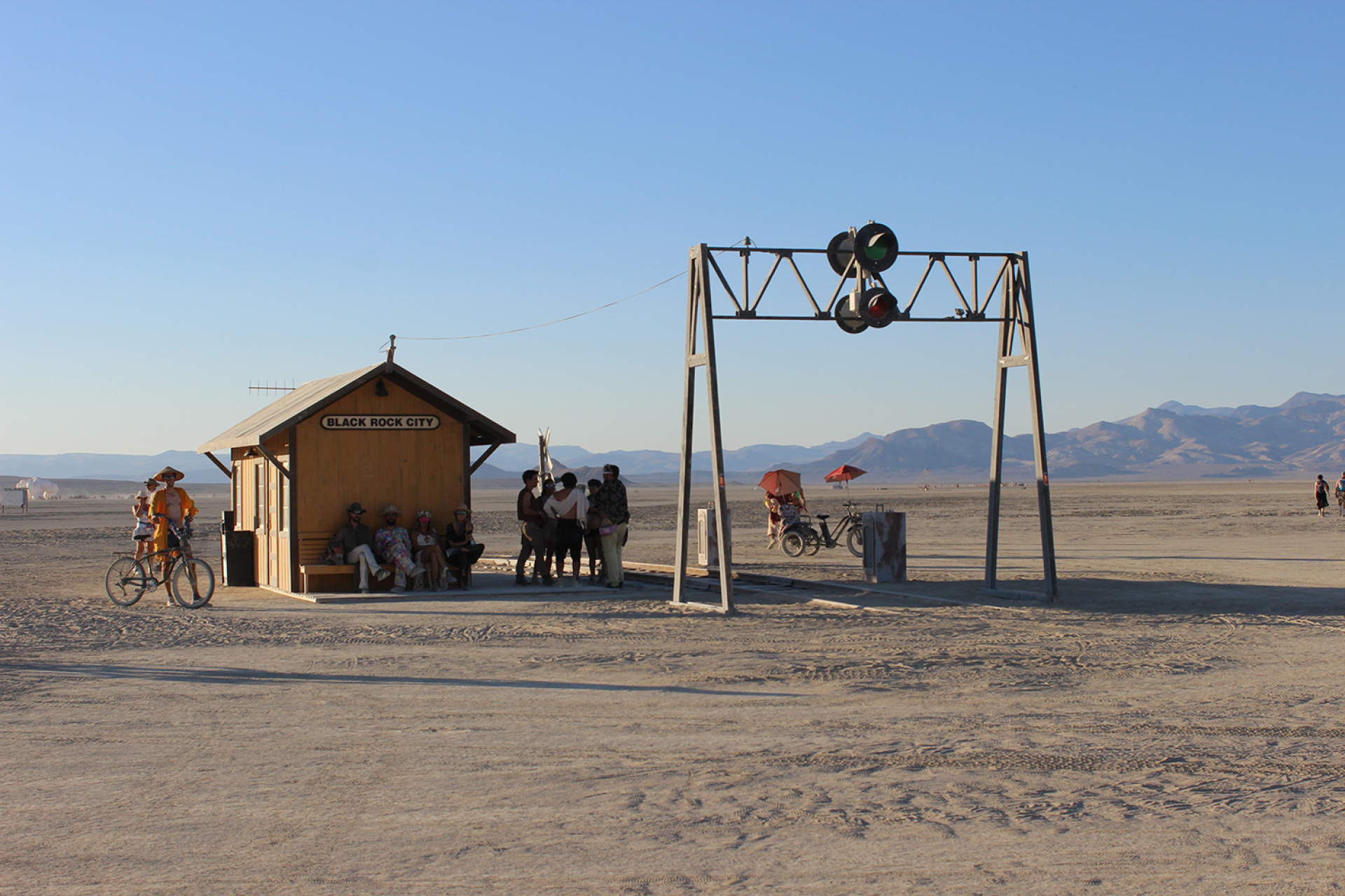 Black Rock Station by Wes Modes