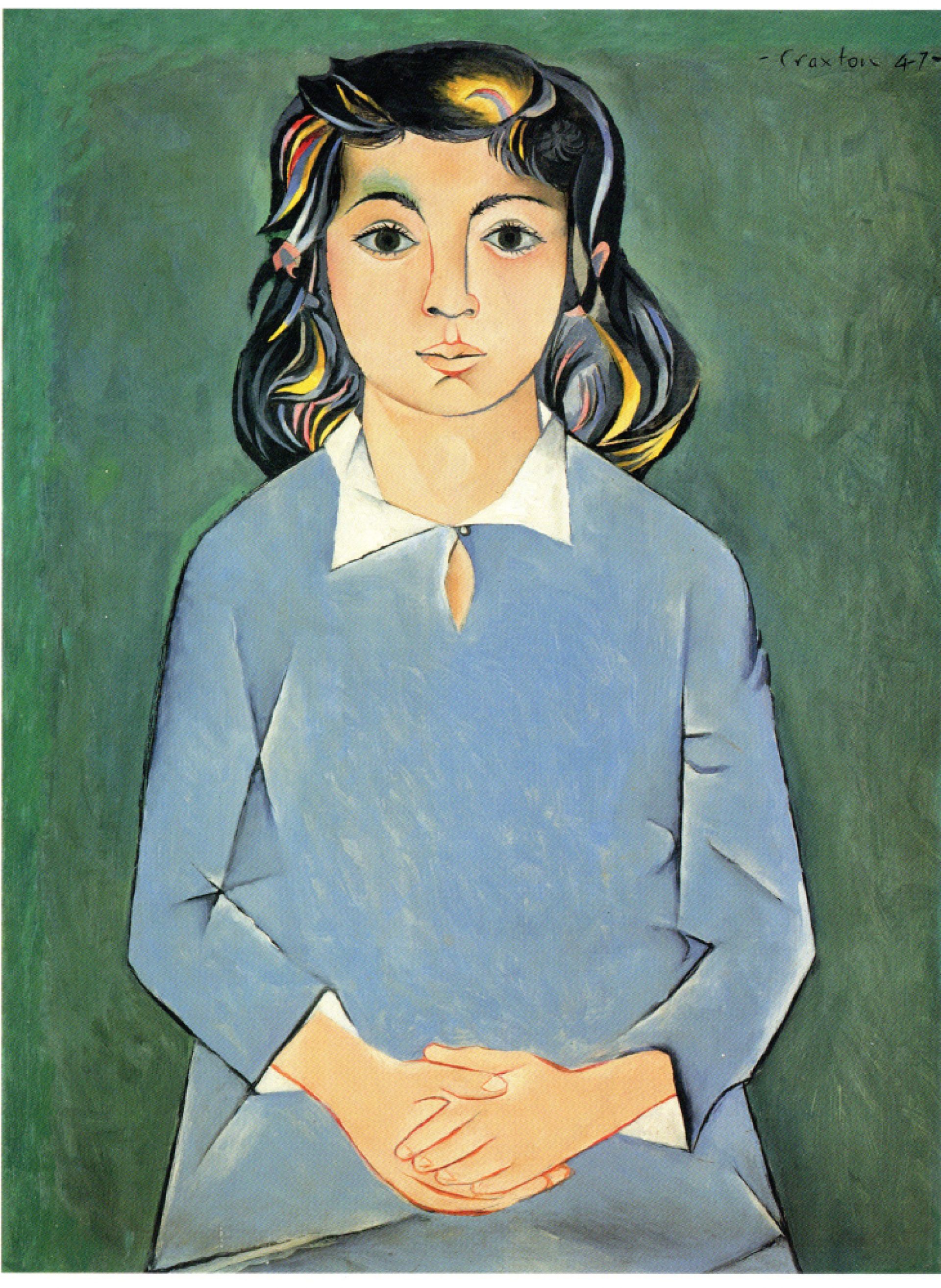 John Craxton, Προσωπογραφία της Ελένης, 1947