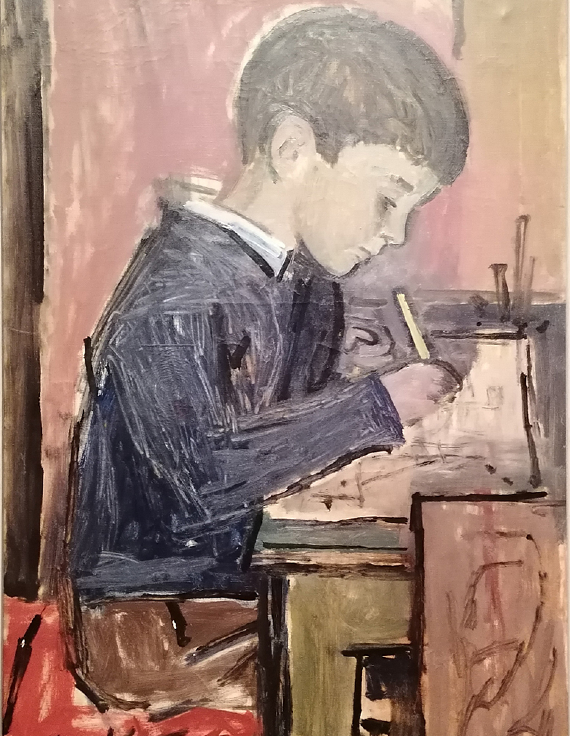 Γιάννης Μόραλης Ο Κωνσταντίνος μαθητής, 1956
