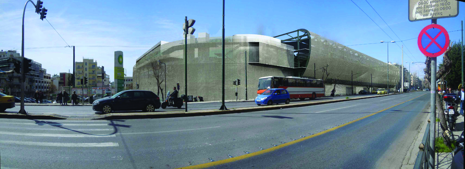 Μακέτα με σχέδιο του νέου γηπέδου του ΠΑΟ, από το αρχιτεκτονικό γραφείο KK Architects