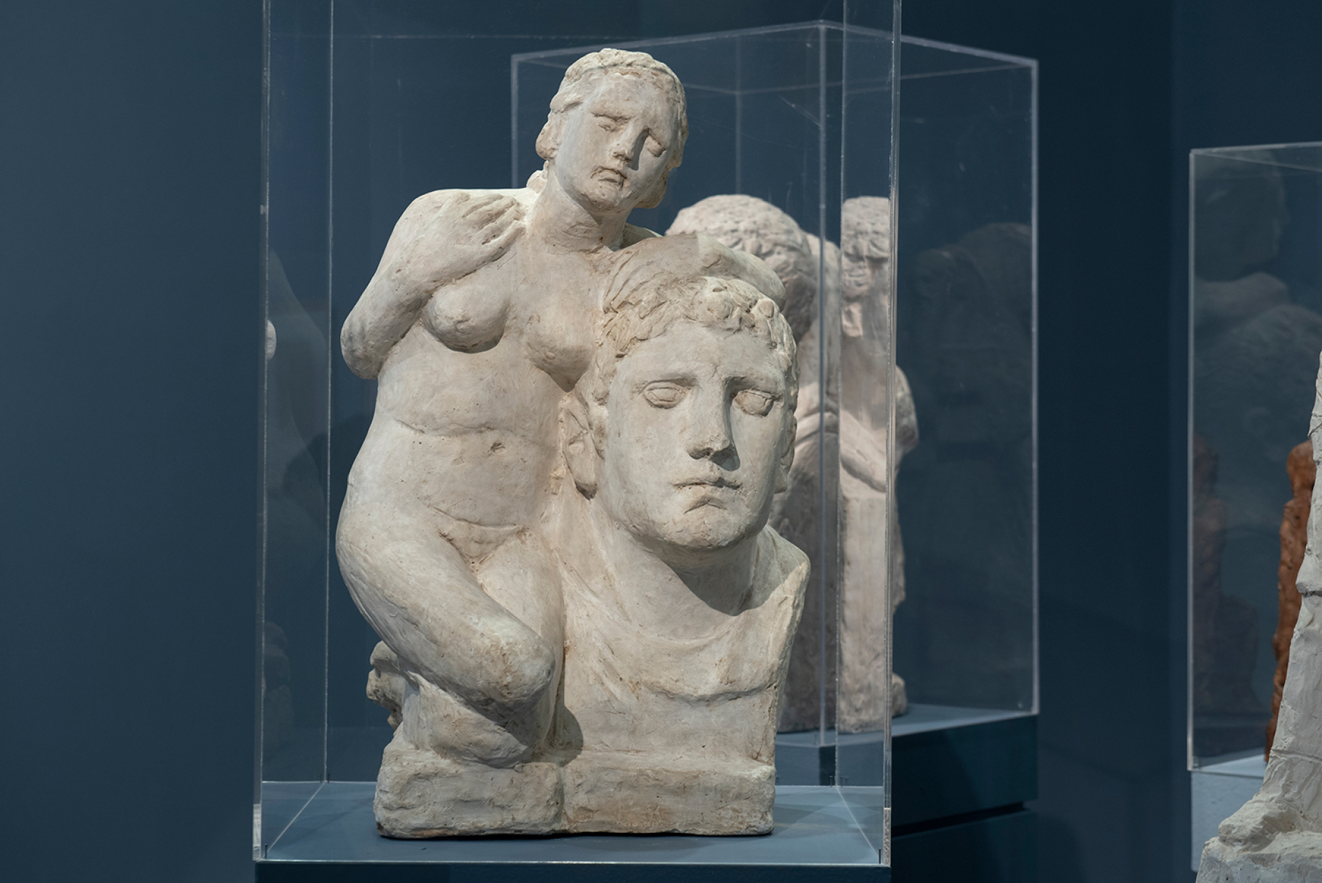 Γιανούλης Χαλεπάς, Η «Γοργόνα» (1933). Ένα έργο με έντονο ερωτισμό που υποβόσκει, αναφορά στη χαρά που στερήθηκε ο Γιανούλης στη ζωή του. © Εθνική Πινακοθήκη – Μουσείο Αλεξάνδρου Σούτσου (φωτ. Ηλίας Ηλιάδης)