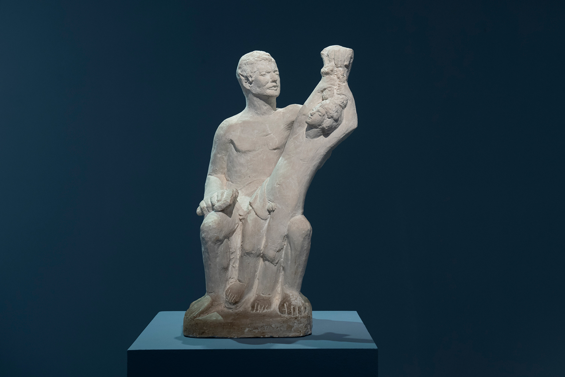 Γιανούλης Χαλεπάς, «Σάτυρος και Έρως ΧΙΙ», 1936. 