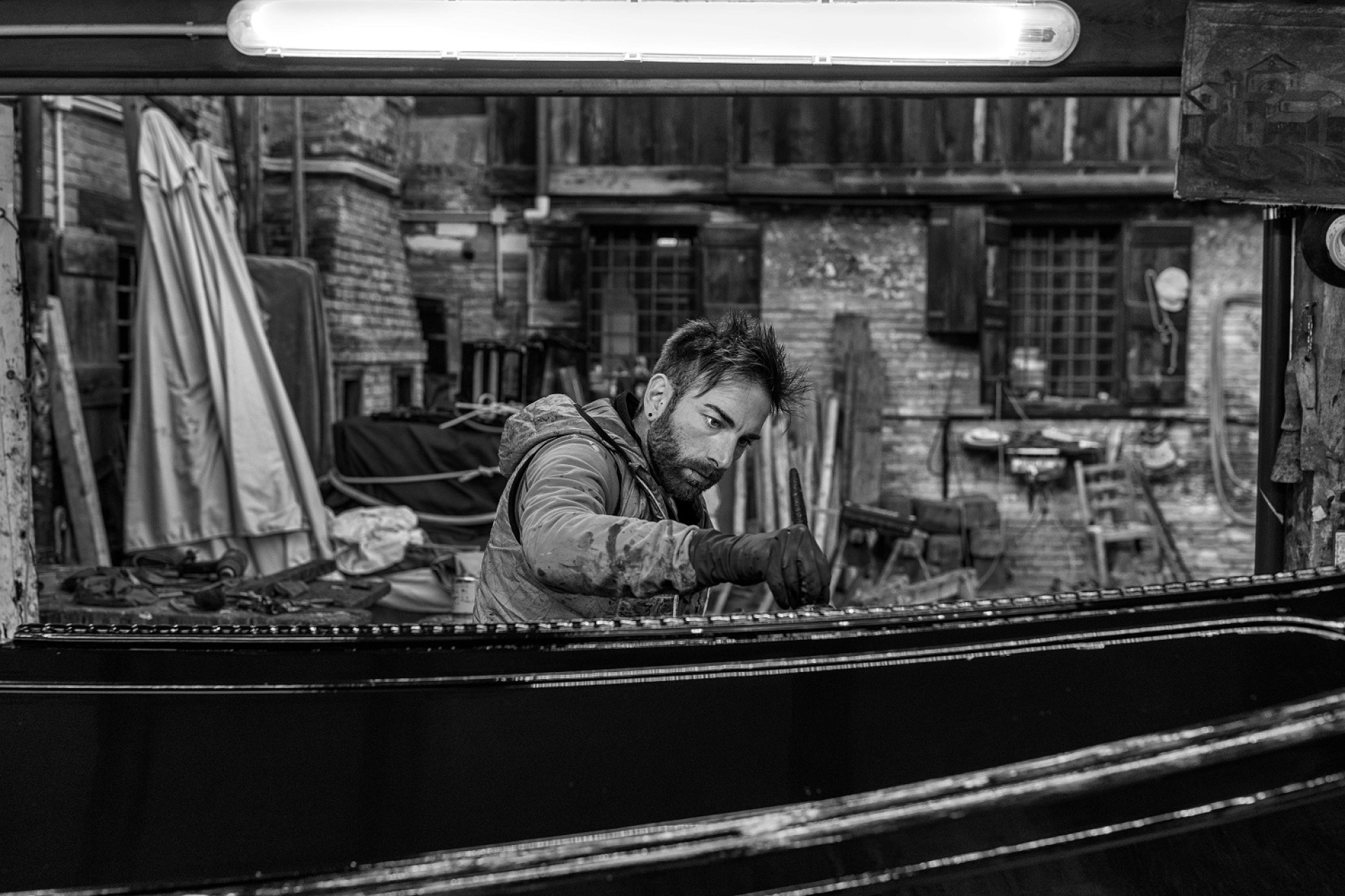 Βενετοί φωτογραφημένοι από τον Νίκο Αλιάγα. 