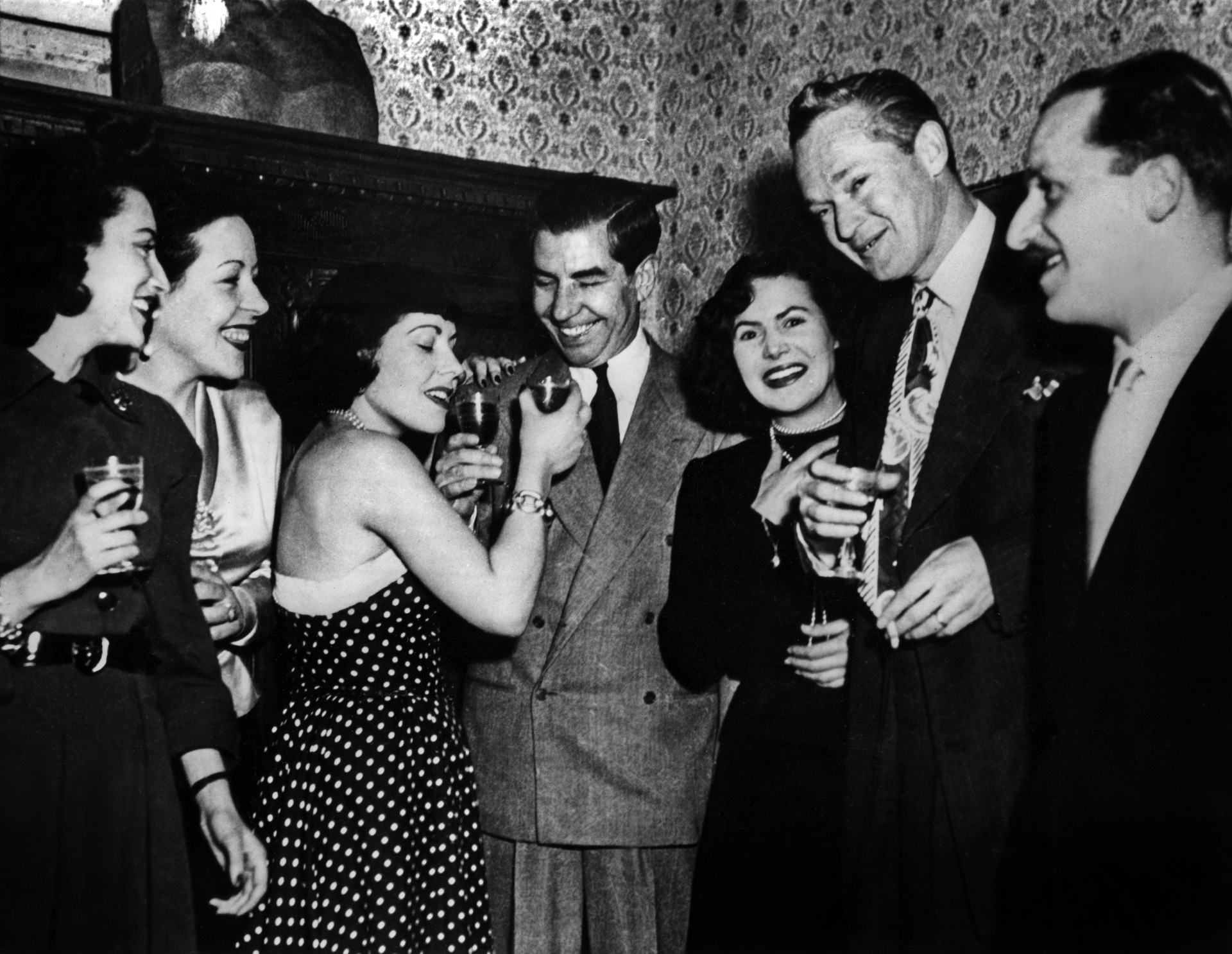 Ο Charles «Lucky» Luciano με φίλους