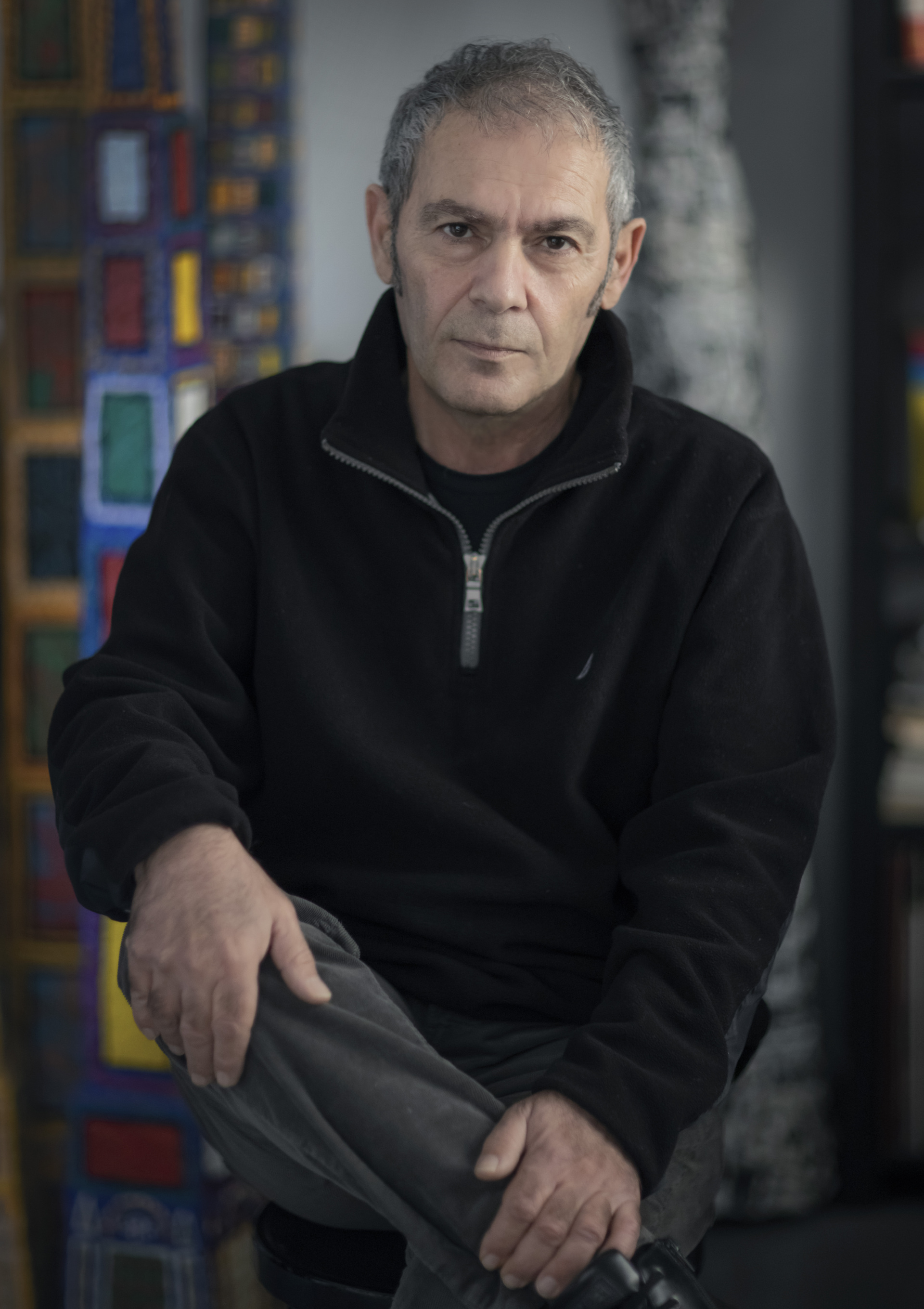 Ο καλλιτέχνης Γιάννης Παυλίδης