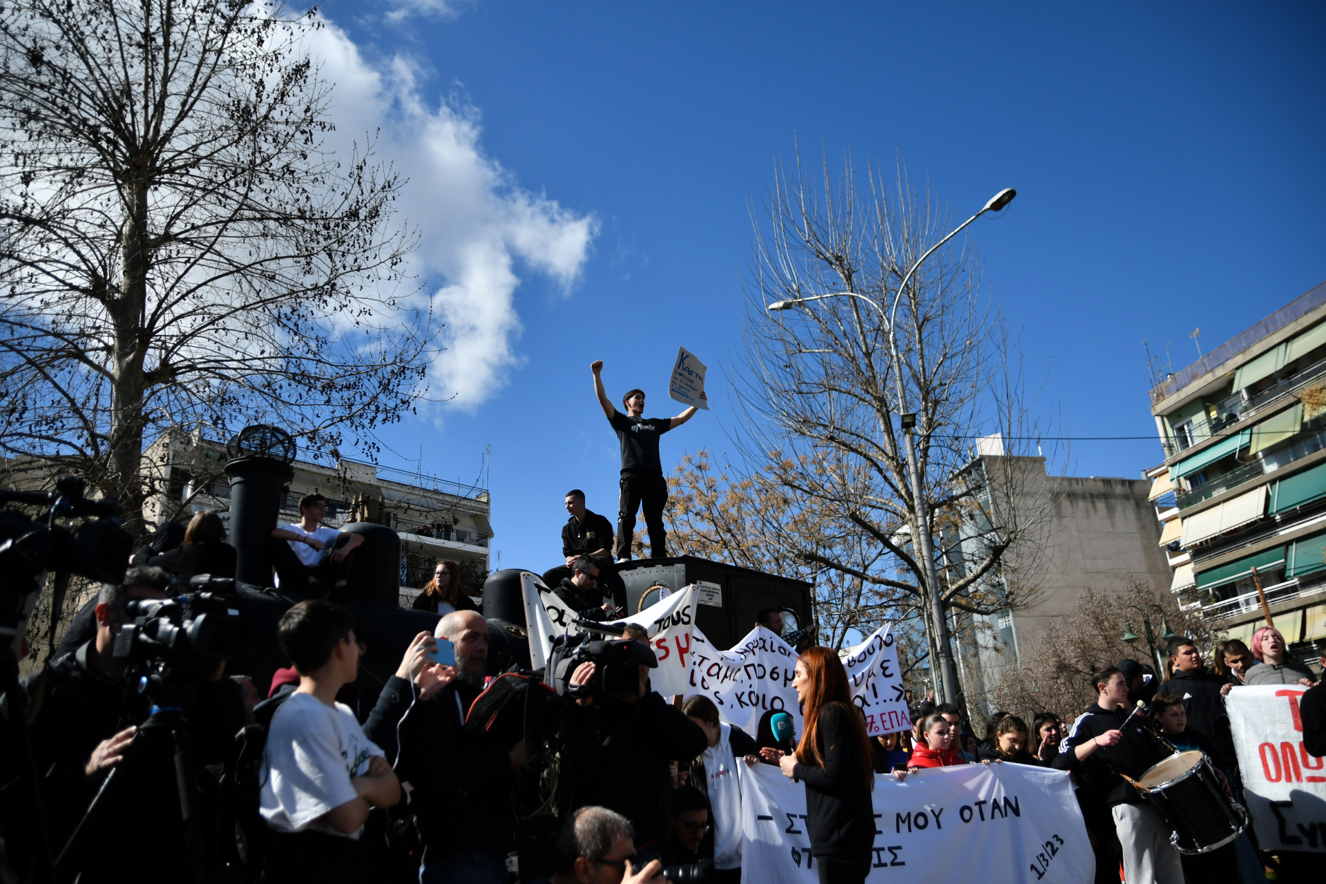 Πολύνεκρο σιδηροδρομικό δυστύχημα στα Τέμπη 