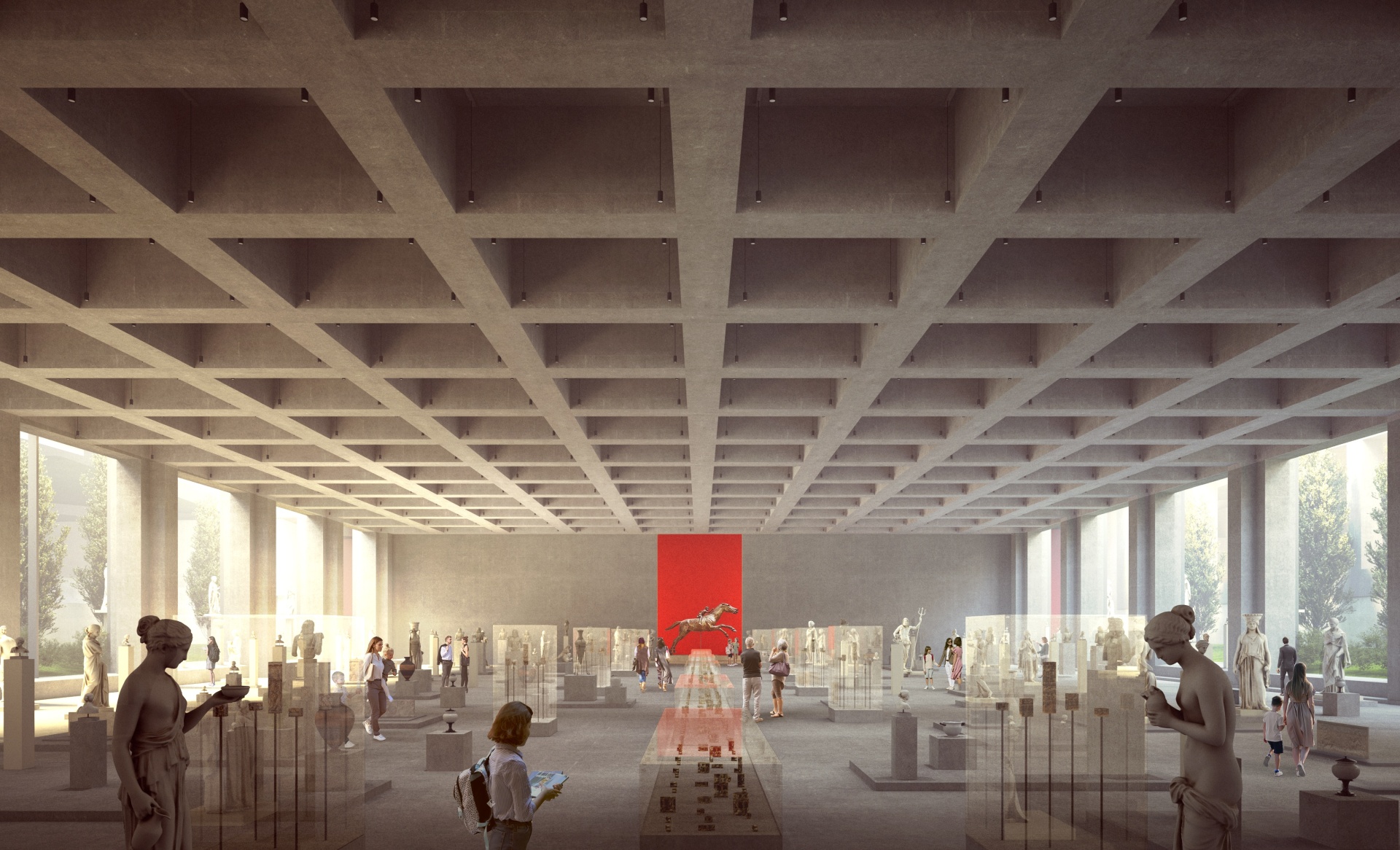 Εθνικό Αρχαιολογικό Μουσείο, η αρχιτεκτονική πρόταση των Adjaye Associates & Kizi Studio