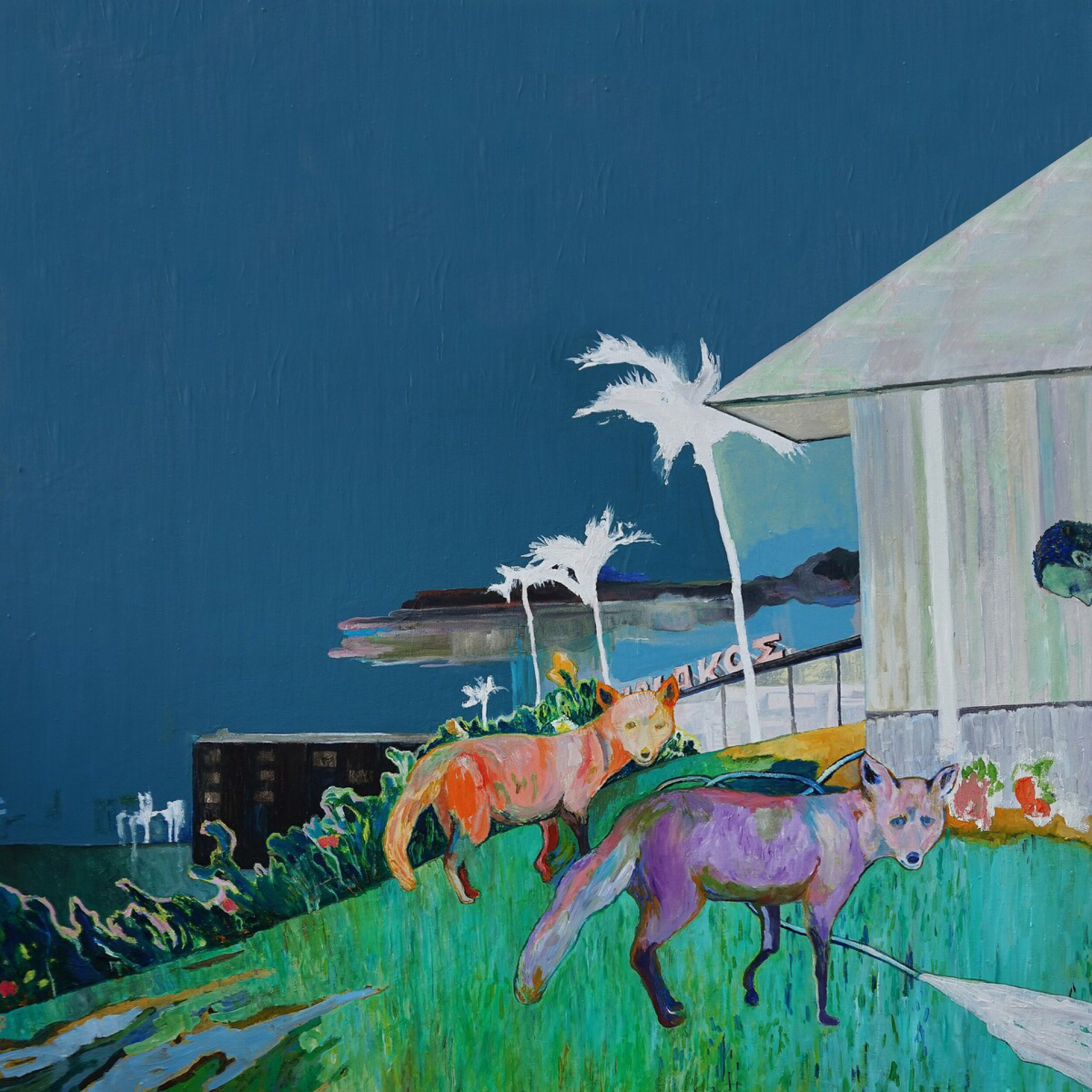 Κωνσταντίνος Βήτα, Δύο αλεπούδες, 2018.