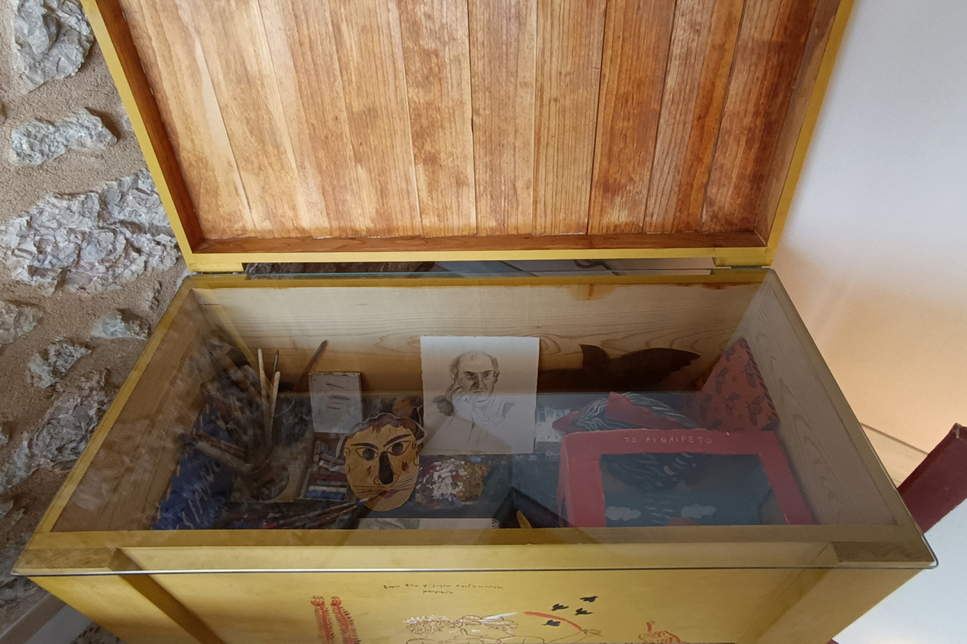 Εργαλεία της δουλειάς του Αλέκου Φασιανού