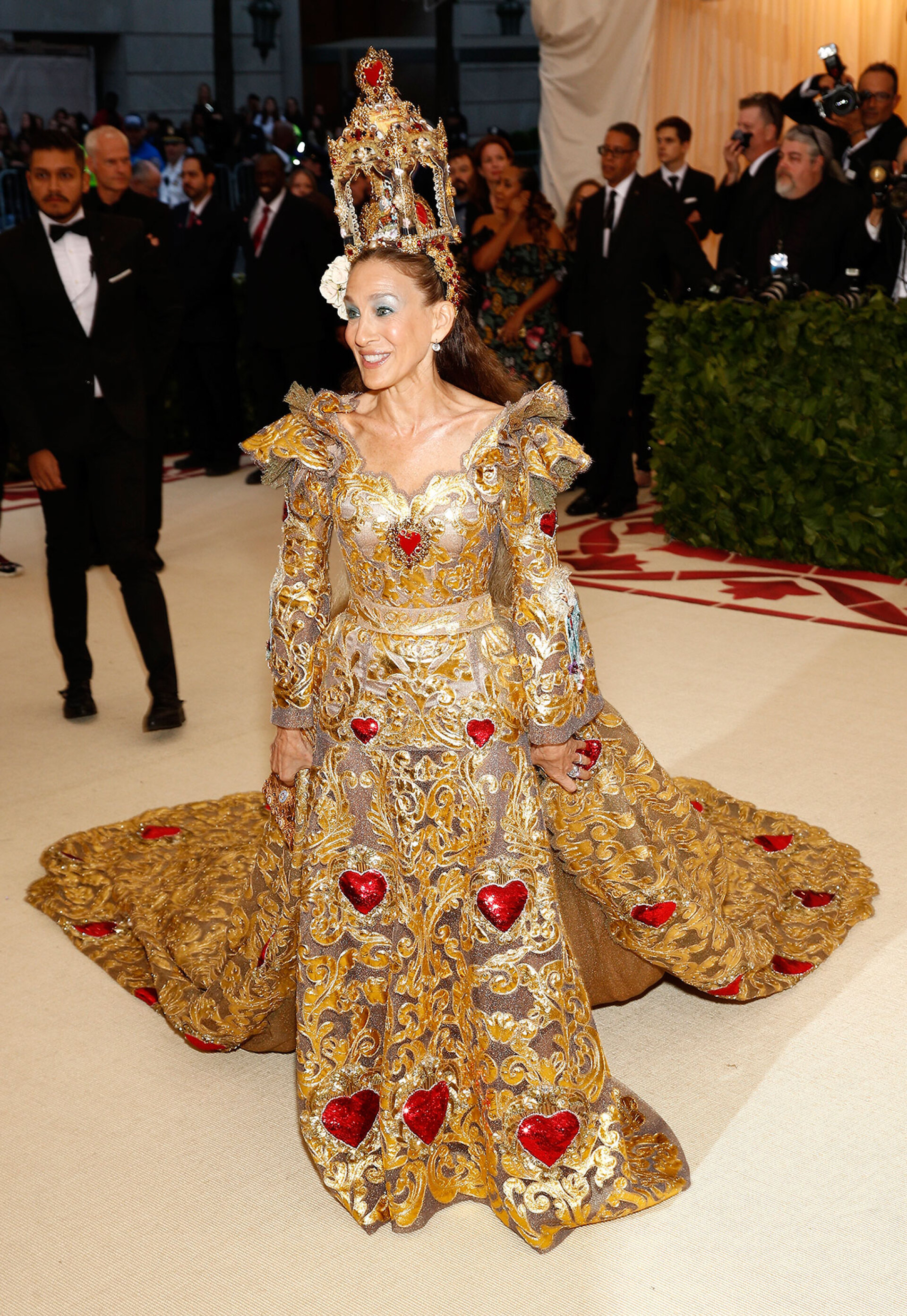 Εμφάνιση της Sarah Jessica Parker το 2018.