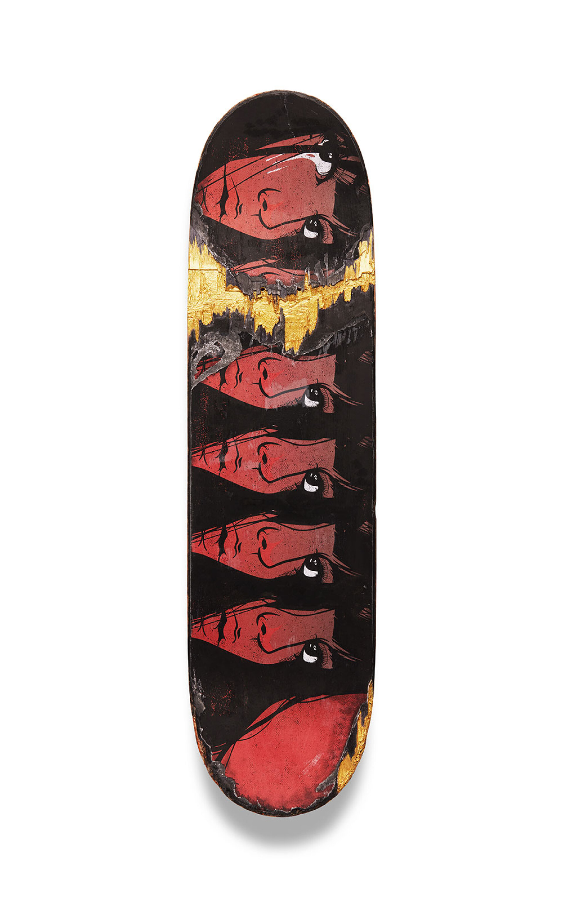 «I Could Be Afraid Of Anything And Yet I Am Afraid Of Nothing»  μικτή τεχνική