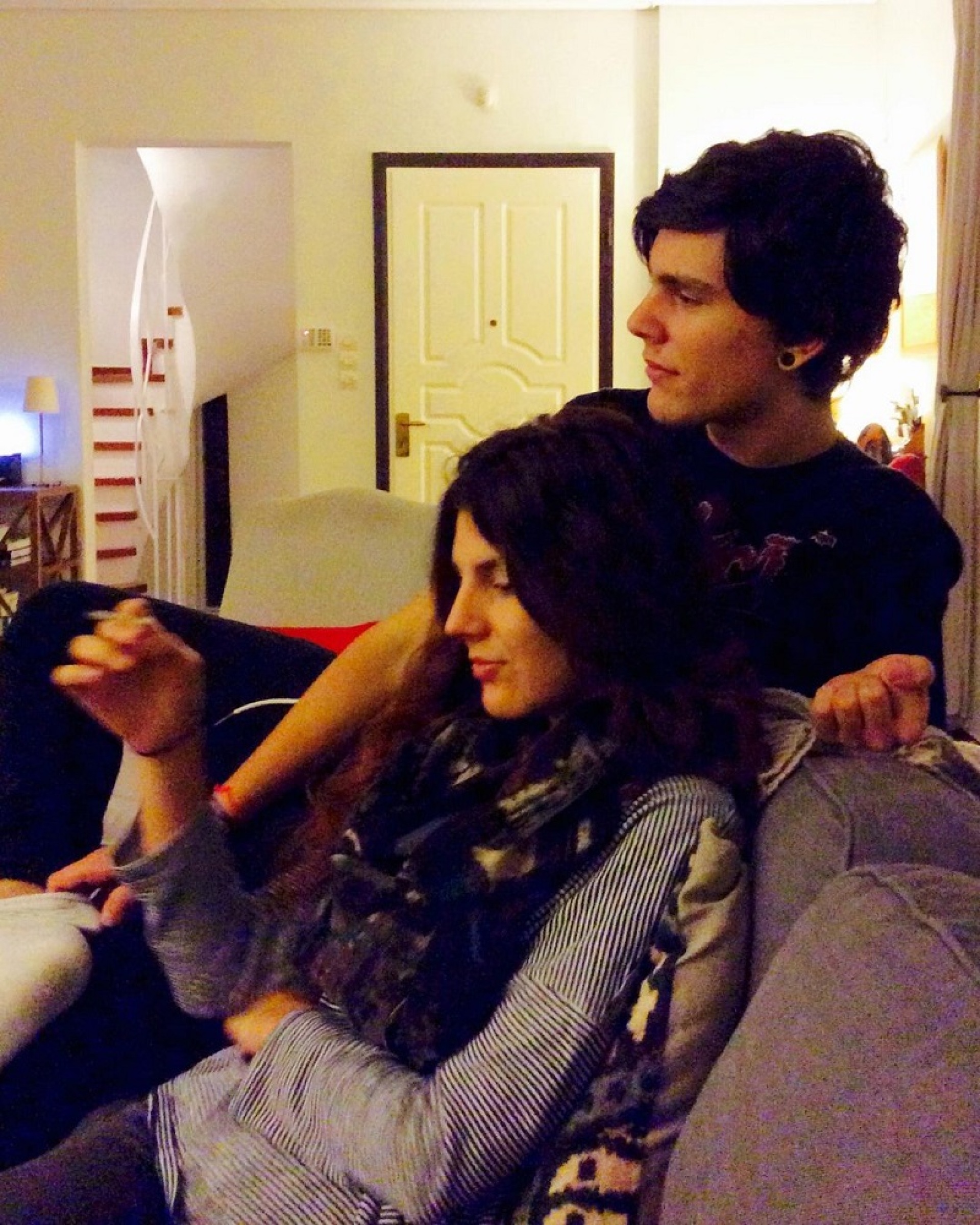 Τα παιδιά του. 