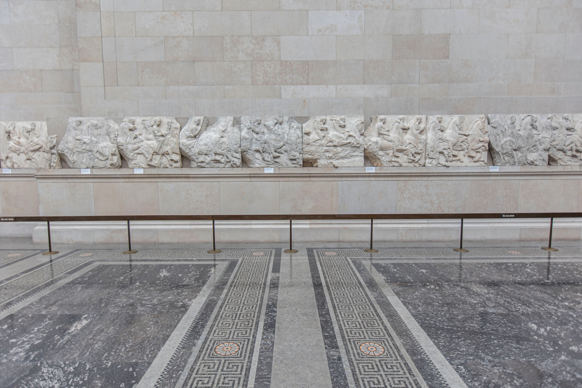 Μάρμαρα του Παρθενώνα στο Βρετανικό Μουσείο