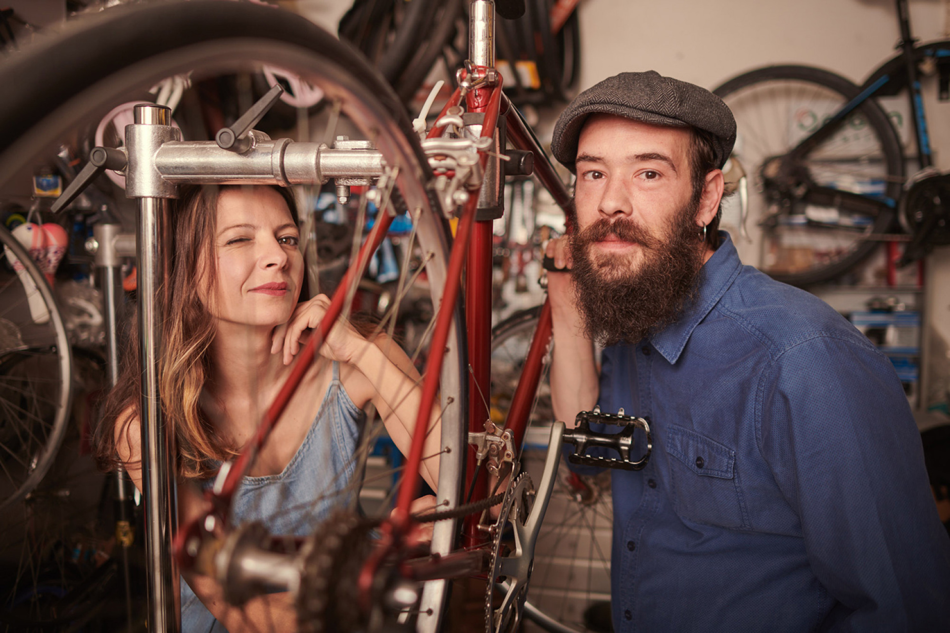 Ένας ποδηλάτης αλλάζει τον κόσμο. 