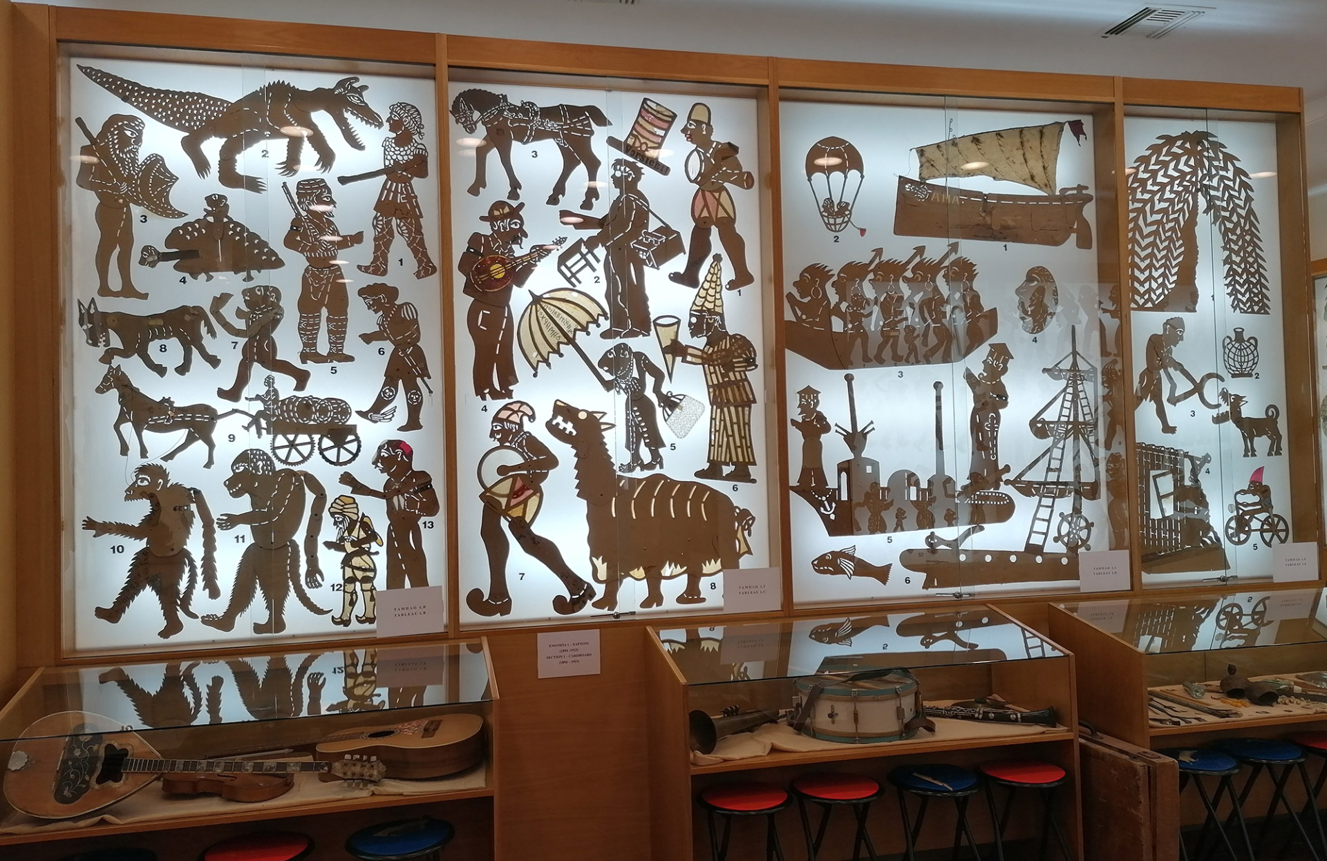 Φιγούρες του Σωτήρη και του Ευγένιου Σπαθάρη (από το 1930 έως 1972)