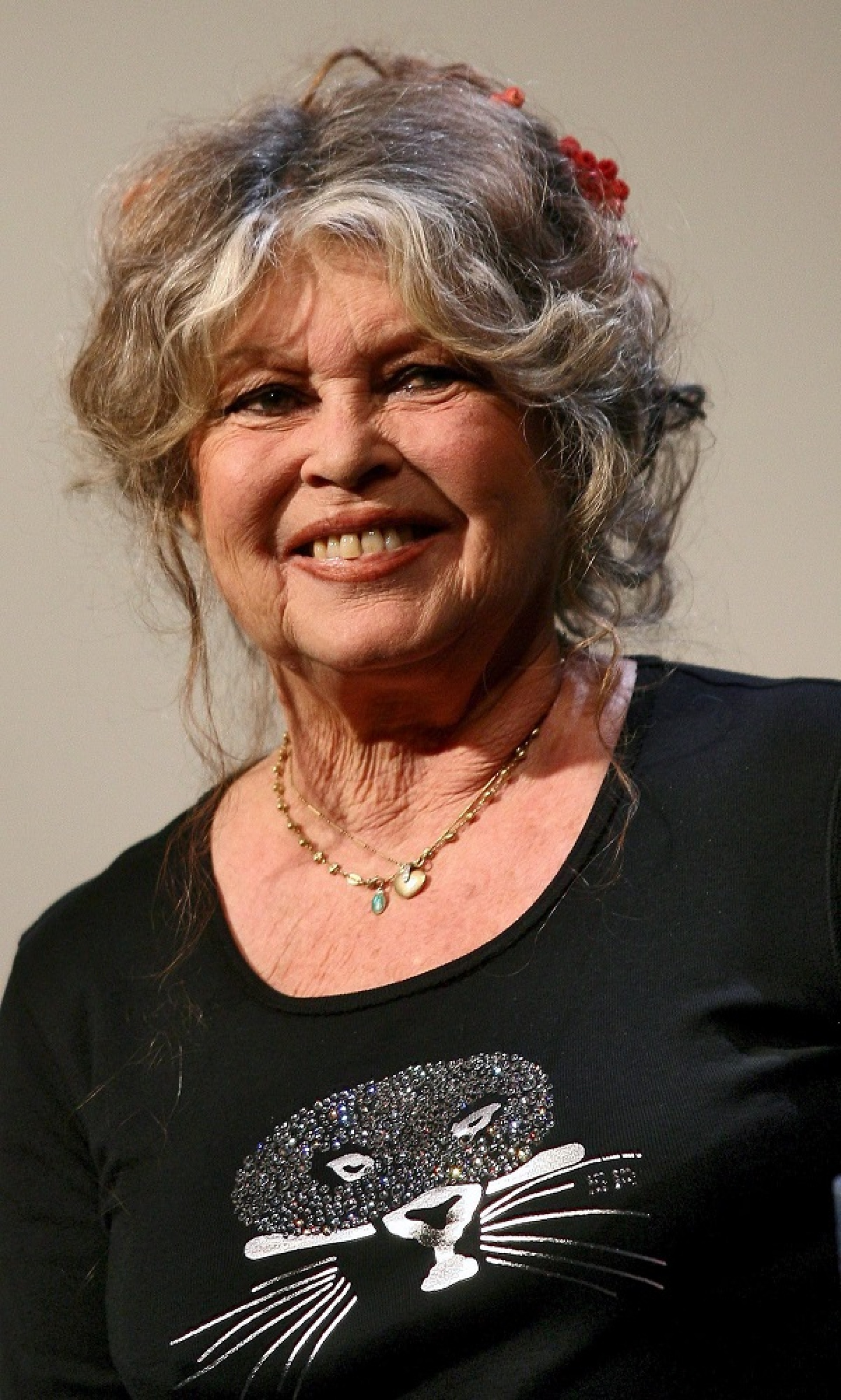 Η Μπριζίτ Μπαρντό τον Σεπτέμβριο του 2006. 