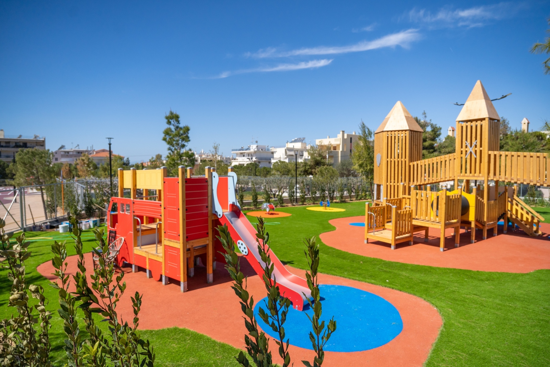 Παιδική Χαρά στο Πάρκο Κυκλοφοριακής Αγωγής στη Γλυφάδα 