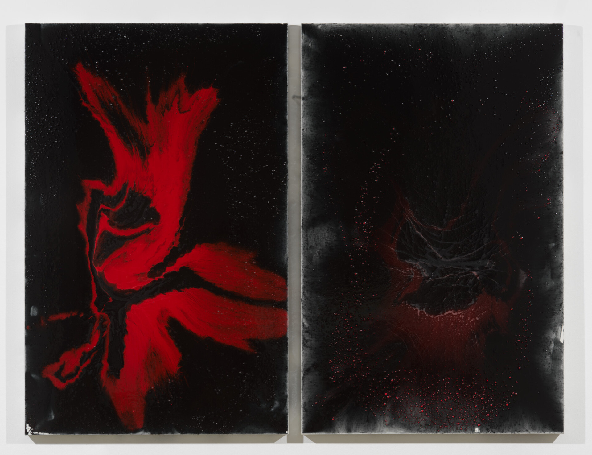 Helen Marden, "That somber day", 2023