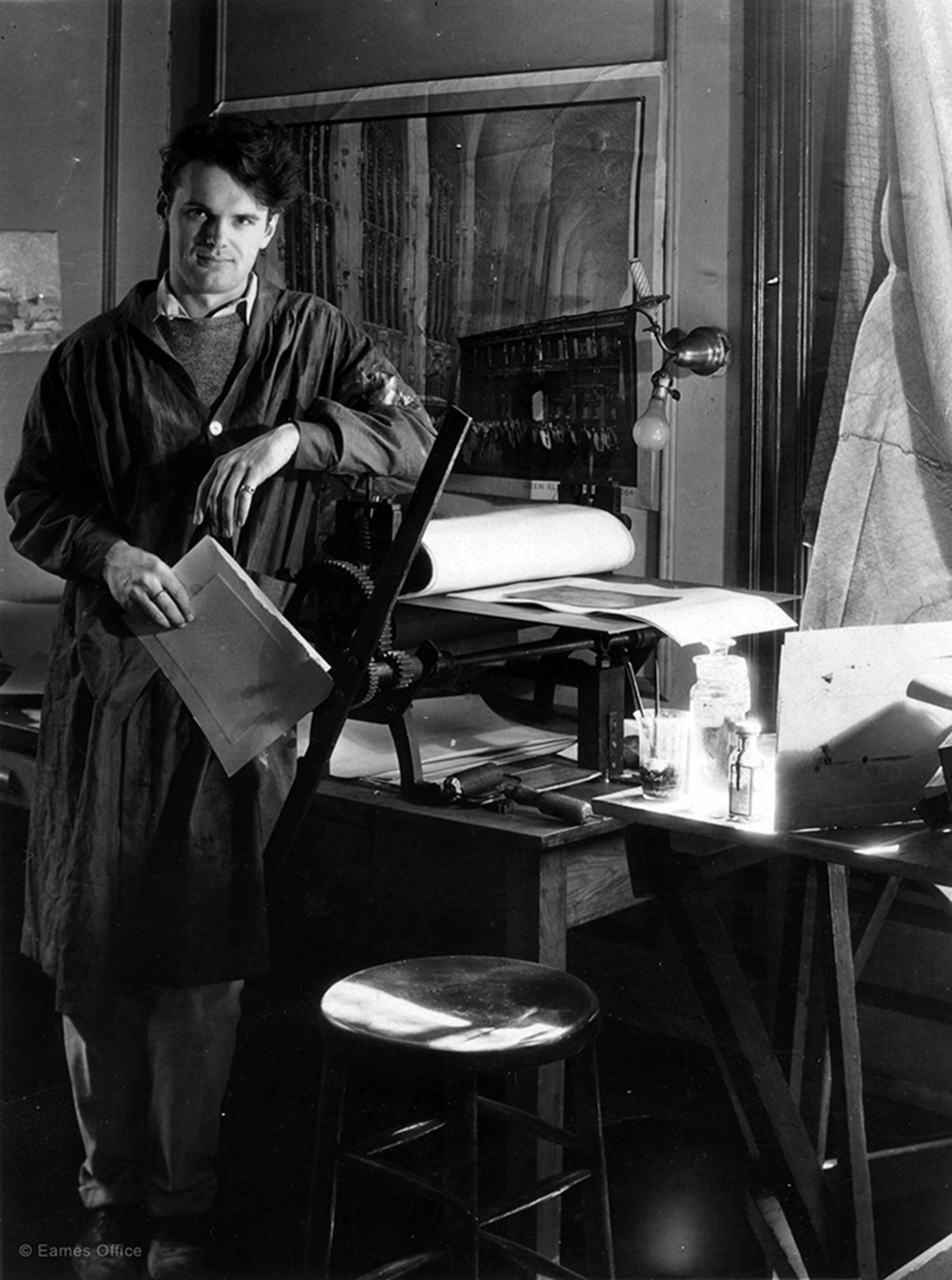 O Charles Eames σε νεαρή ηλικία © Eames Foundation