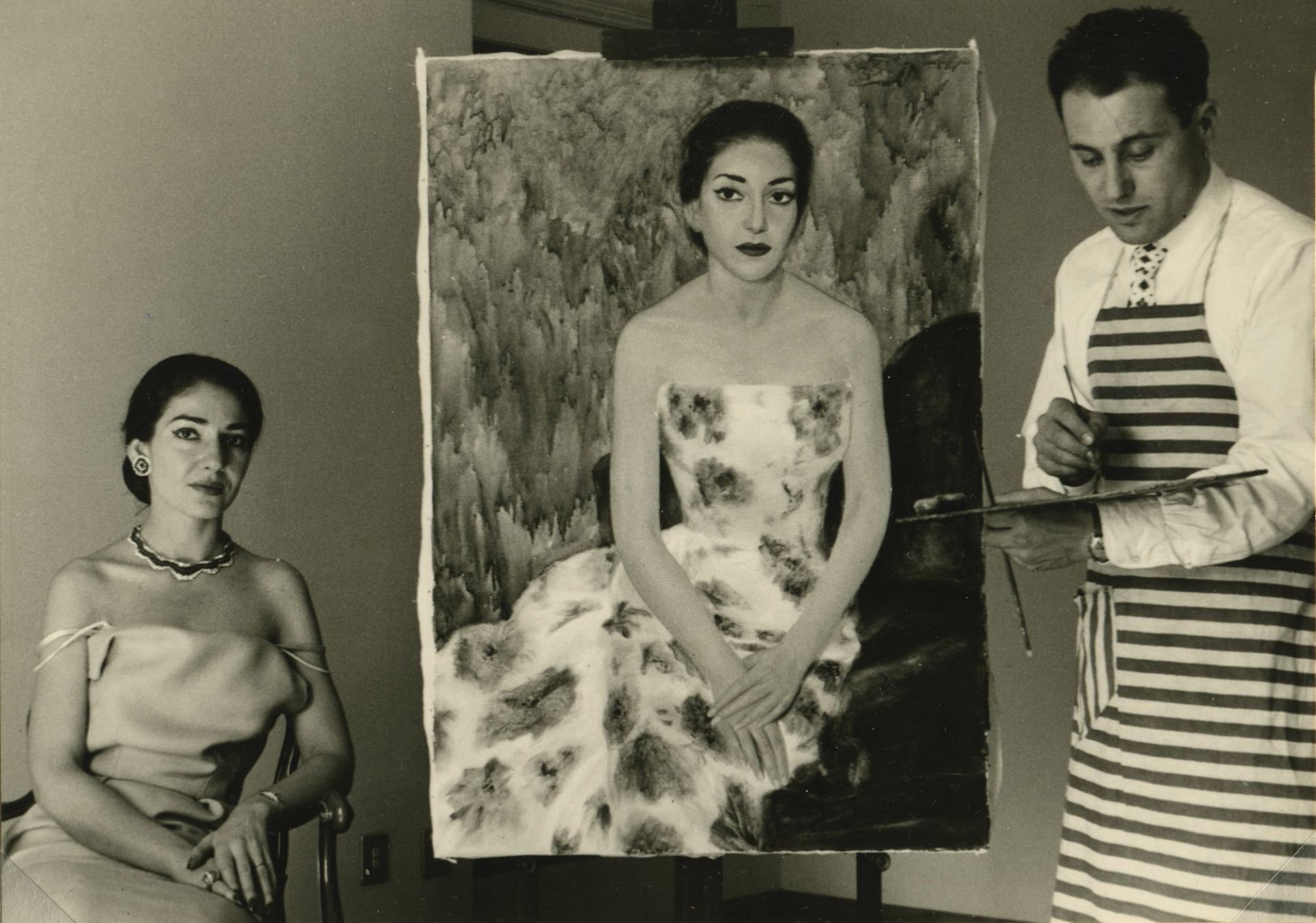 Φωτογραφία από το προσωπικό άλμπουμ της Μ. Κάλλας, από τη Συλλογή του ΜΜΚ. 1947-1959