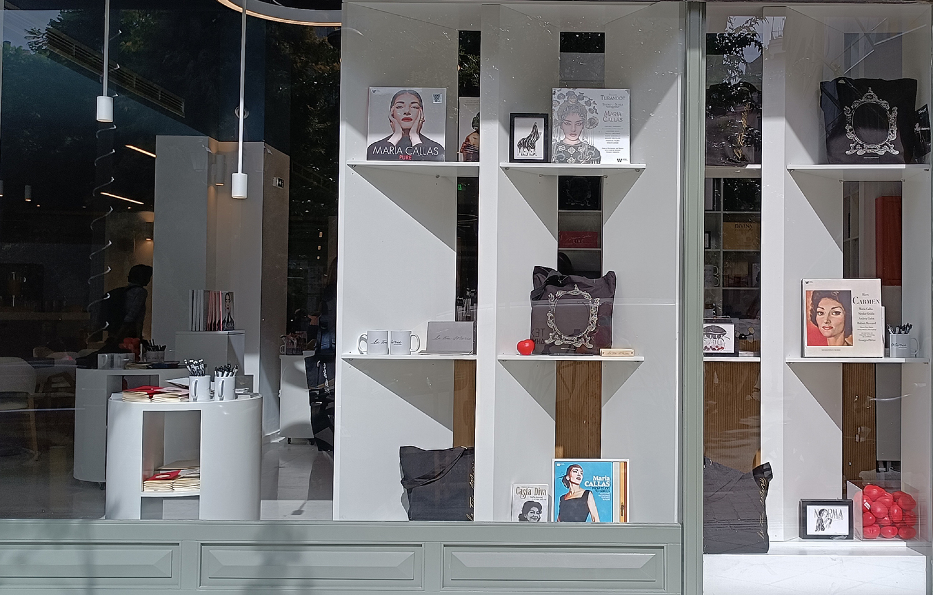 Πωλητήριο Μουσείου Μαρίας Κάλλας